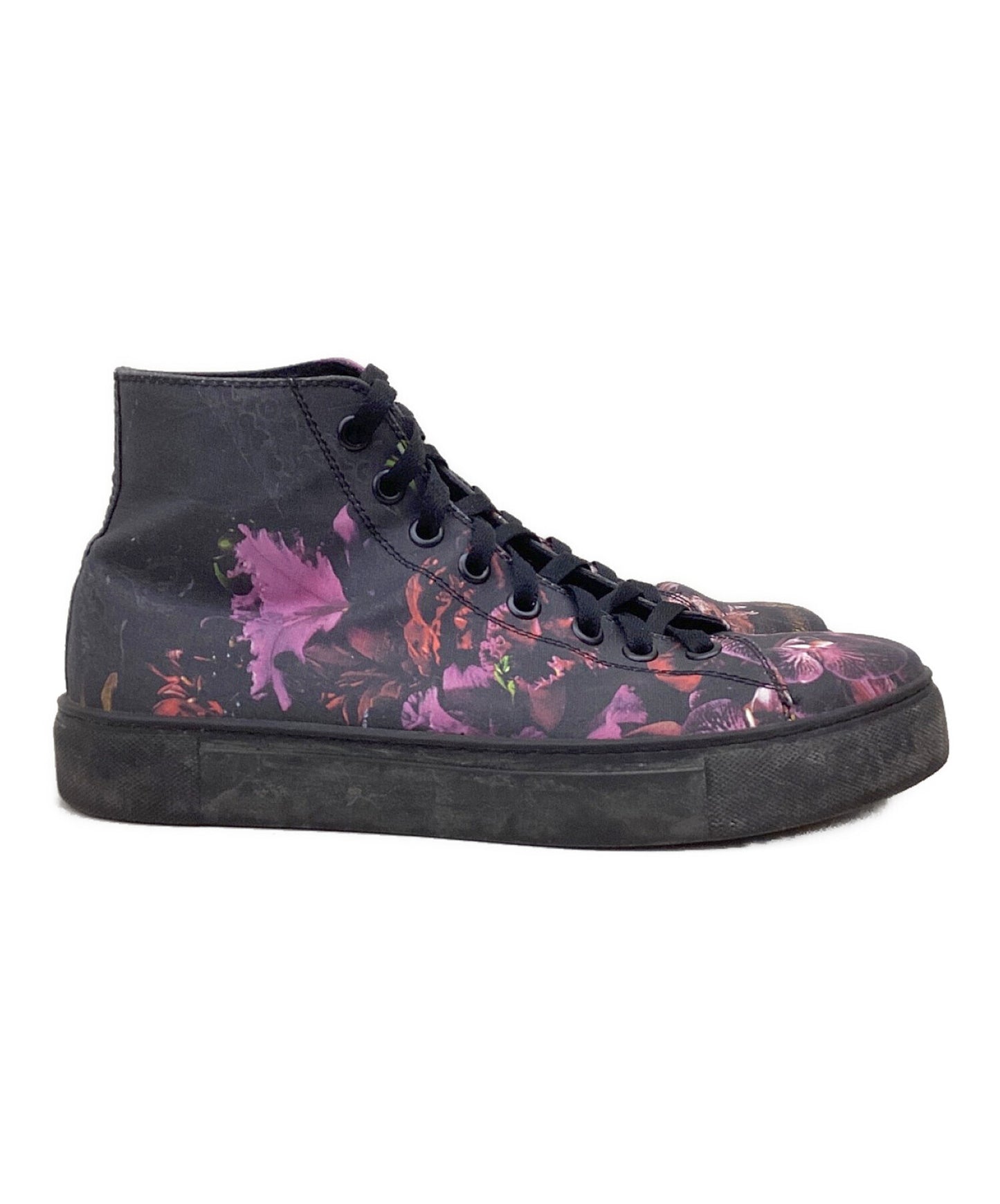 [Pre-owned] YOHJI YAMAMOTO Printed High Ket Sneakers