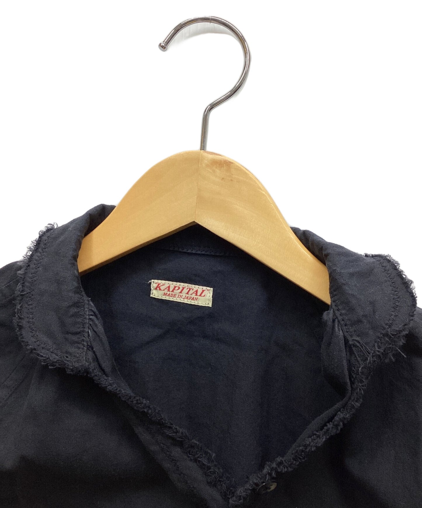 [Pre-owned] KAPITAL Gauze linen herringbone stand penny shirt