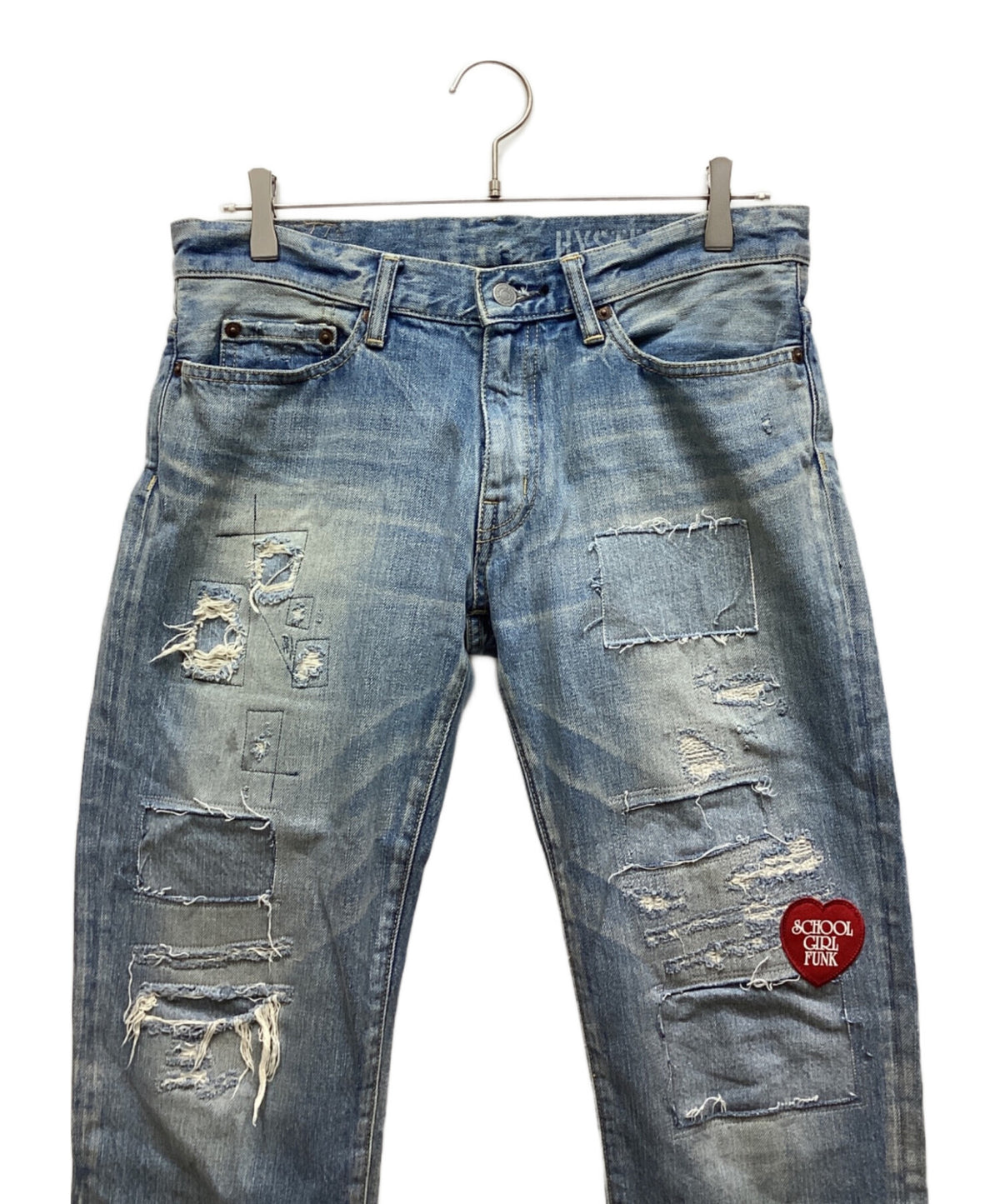 [Pre-owned] Hysteric Glamour denim pants 01223AP07