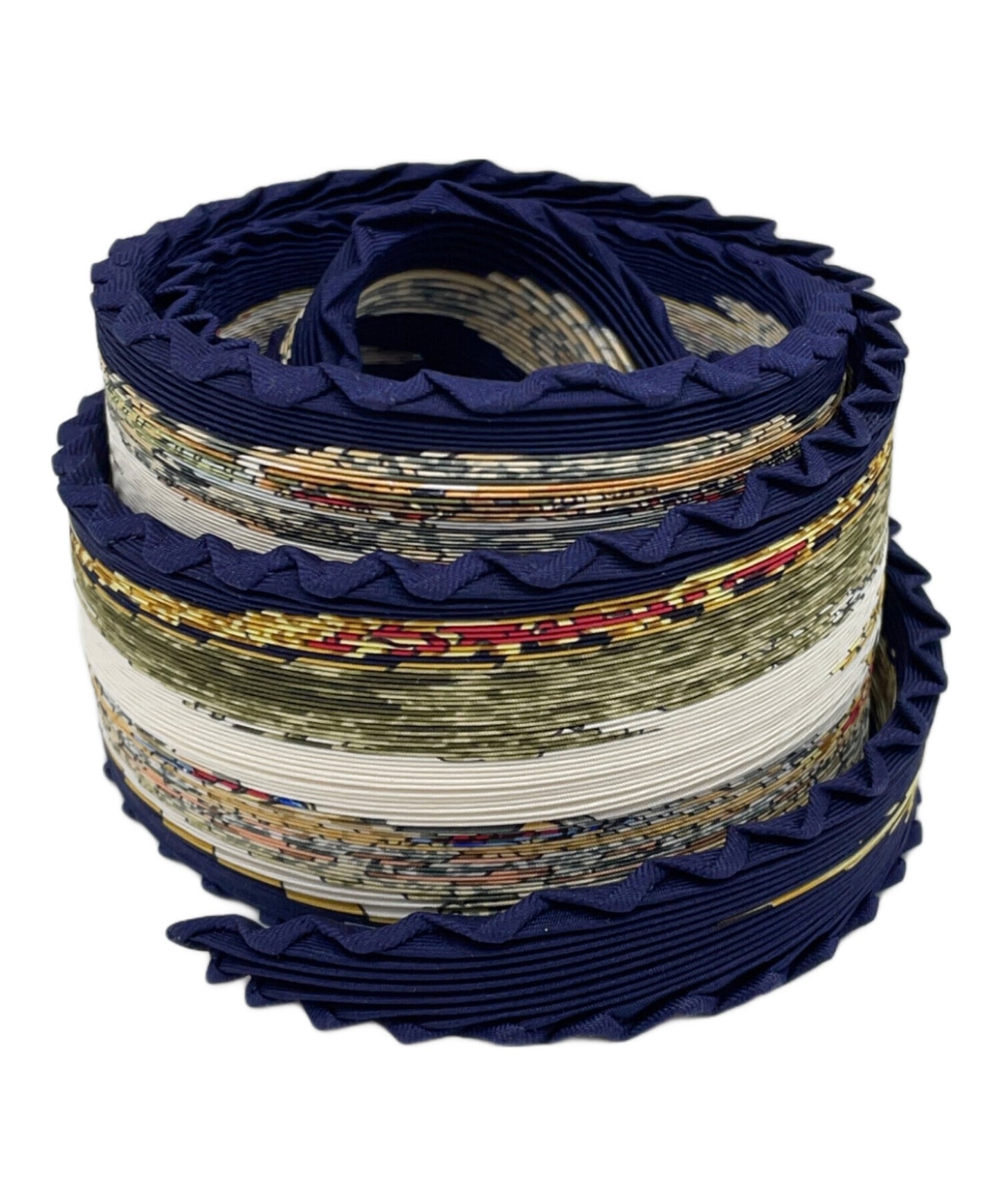 [Pre-owned] HERMES pleated scarf