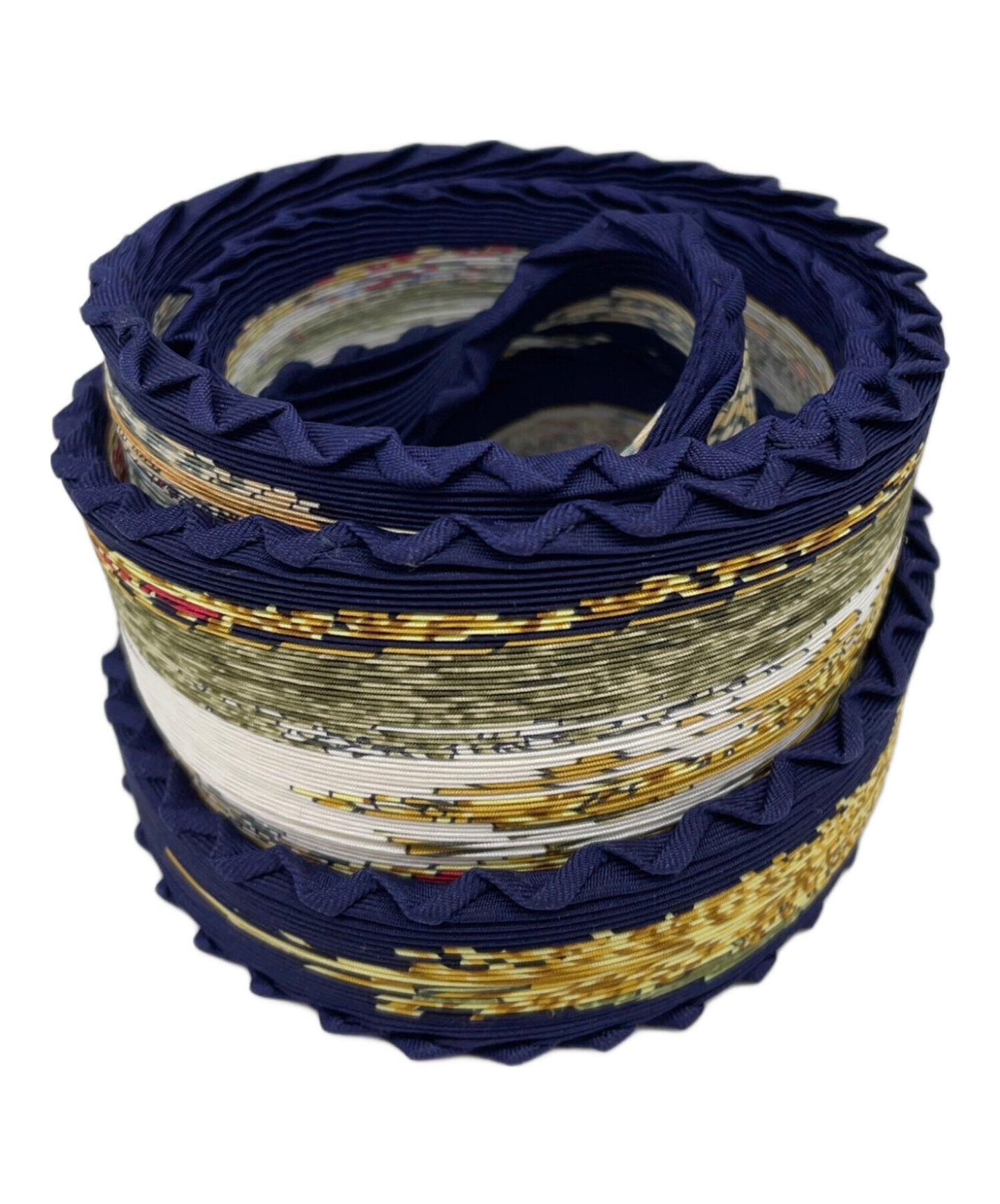 [Pre-owned] HERMES pleated scarf