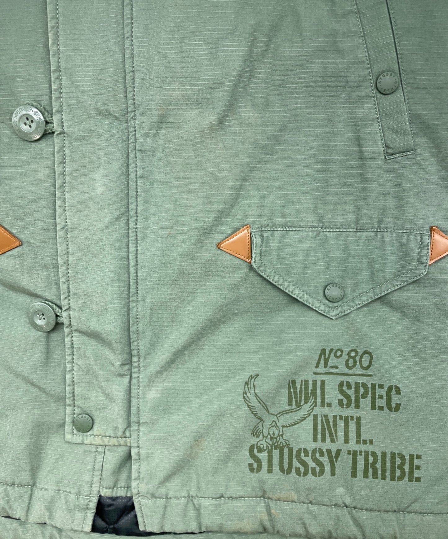 [Pre-owned] stussy N-3B type flight jacket