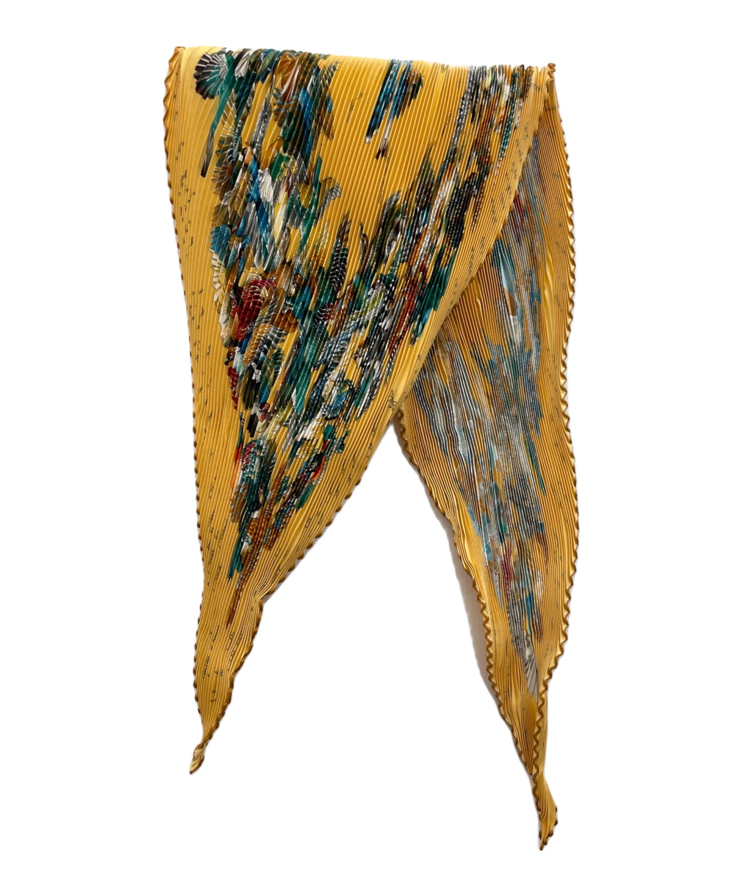 [Pre-owned] HERMES pleated scarf