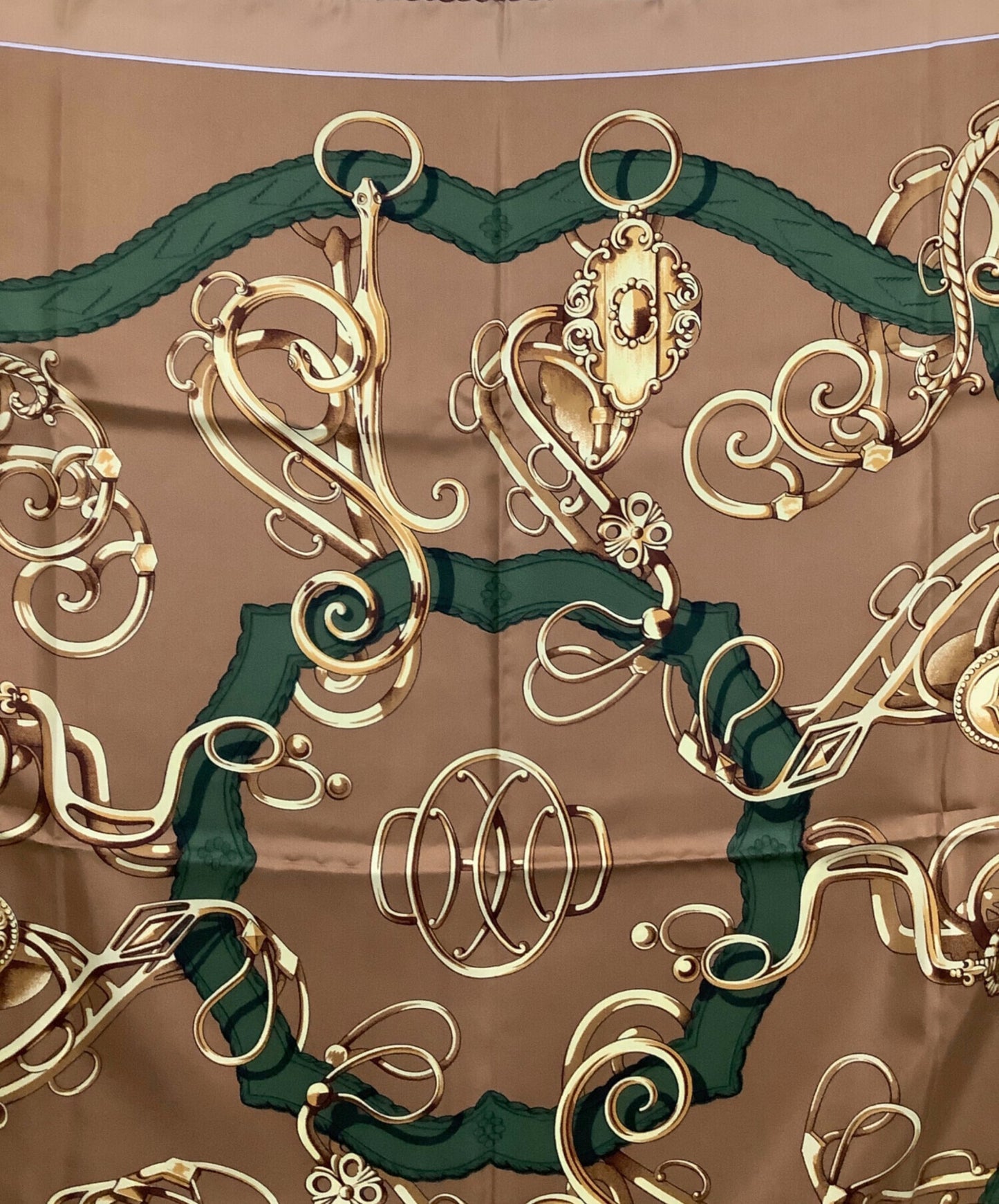 [Pre-owned] HERMES Scarf Carré 90, 1950s-1960s.
