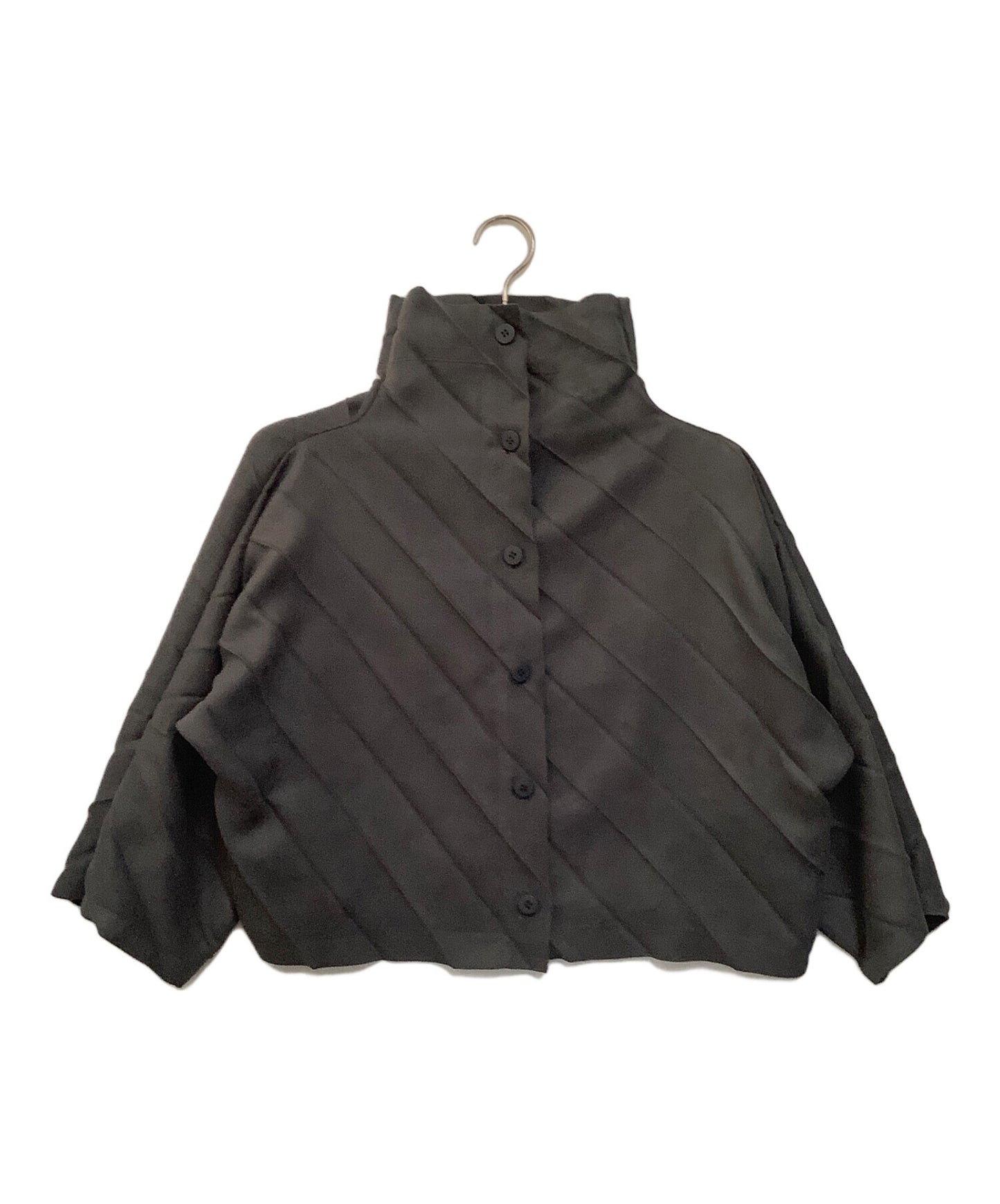 [Pre-owned] me ISSEY MIYAKE Dolman Turtleneck Cardigan MI73FO432