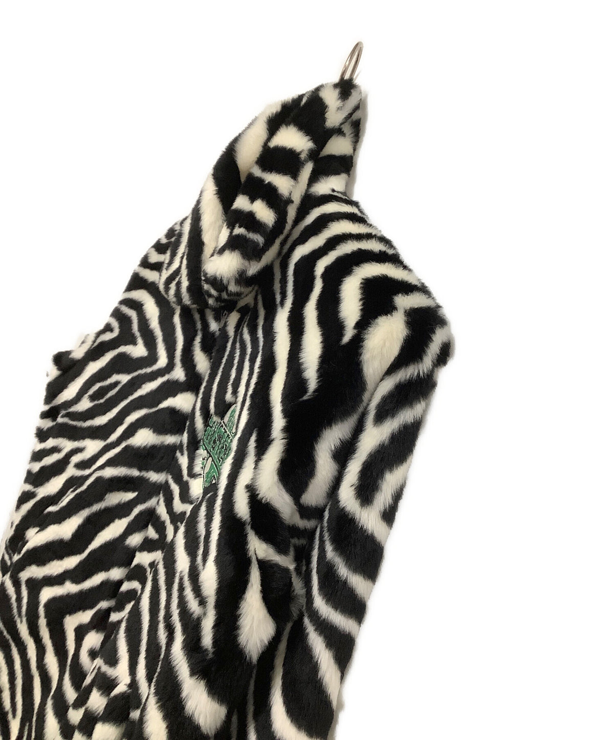 [Pre-owned] Hysteric Glamour Faux Fur Jacket Zebra Pattern 02183AB01