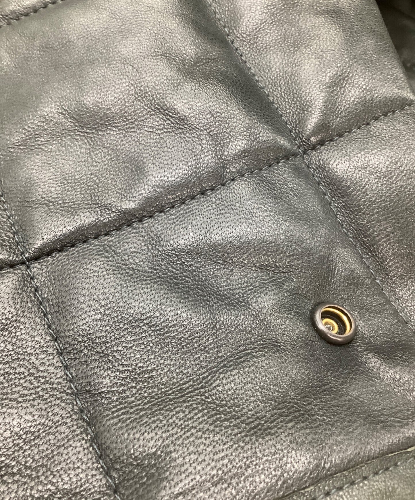 [Pre-owned] YOKE Jacket: REVERSIBLE QUILTED LEATHER LINER BLOUSON YK22AW0402B