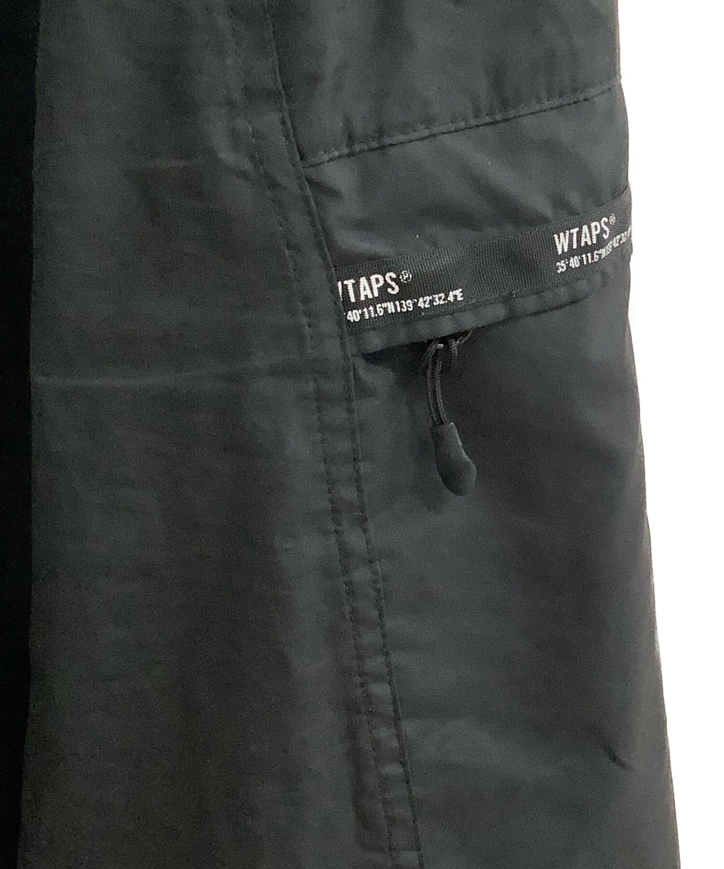 [Pre-owned] WTAPS Poly-taffeta trouser track pants 211BRDT-PTM06