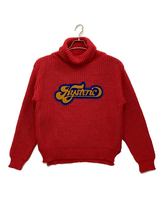 [Pre-owned] Hysteric Glamour Wappen turtleneck knit 01193NS10