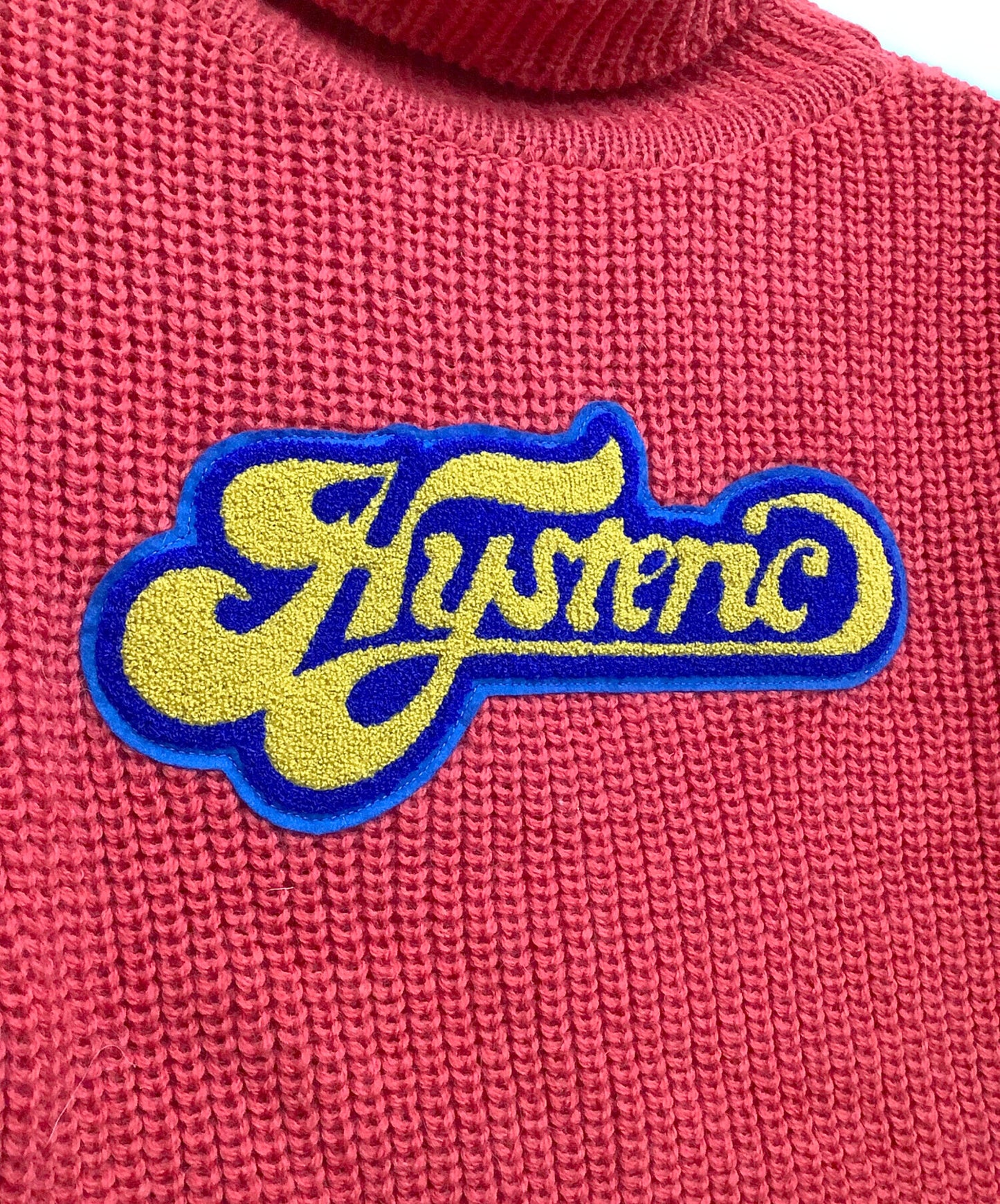 [Pre-owned] Hysteric Glamour Wappen turtleneck knit 01193NS10