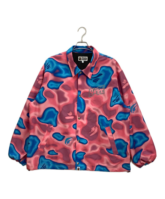 [Pre-owned] A BATHING APE LIQUID CAMO BAPE STA COACH JACKET
