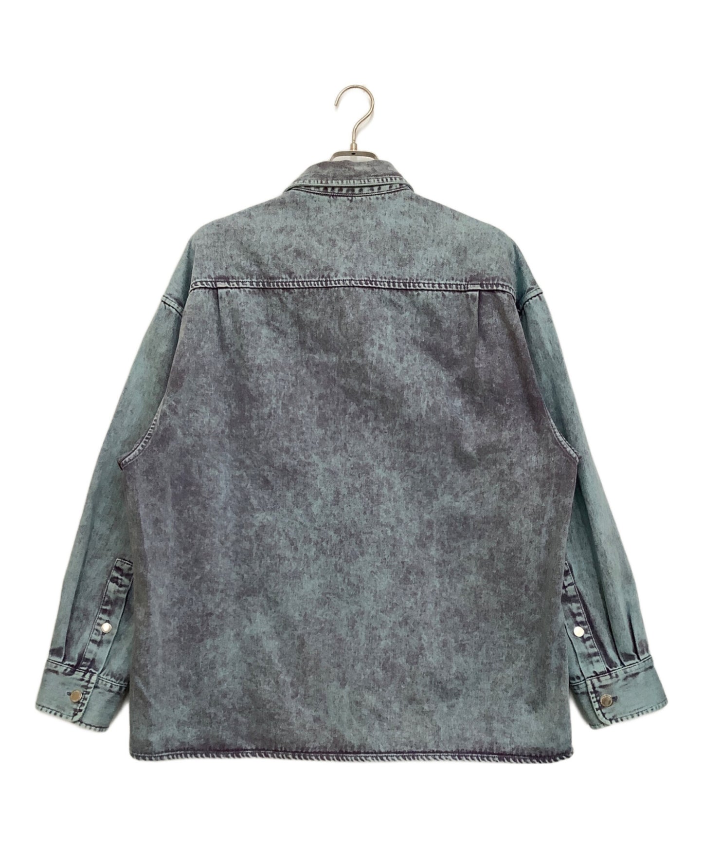 [Pre-owned] A BATHING APE ACID WASH WORK SHIRT