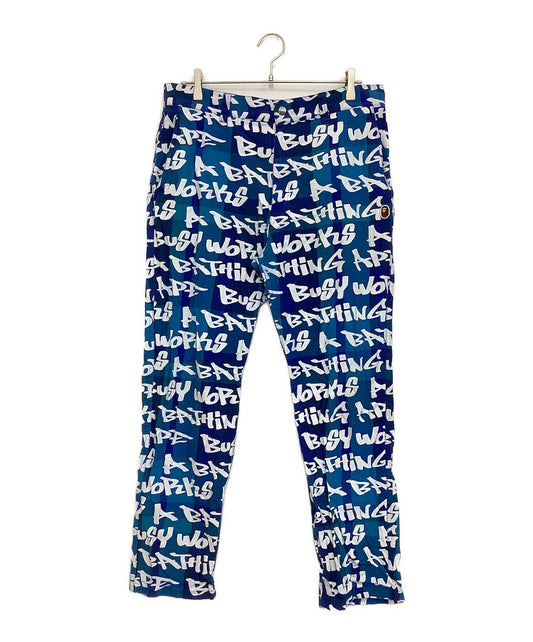 [Pre-owned] A BATHING APE straight pants
