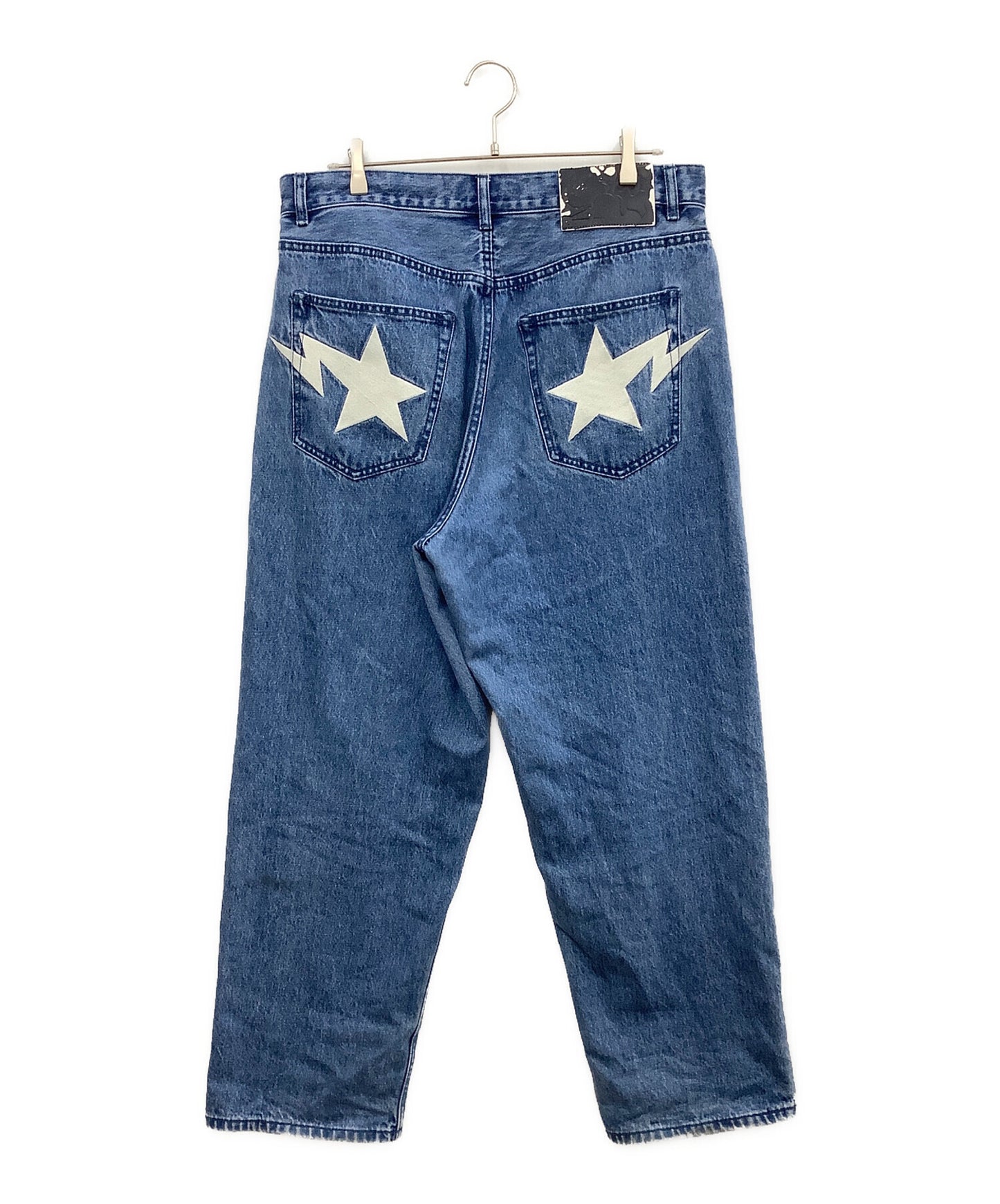 [Pre-owned] A BATHING APE denim pants 001DPJ801053I