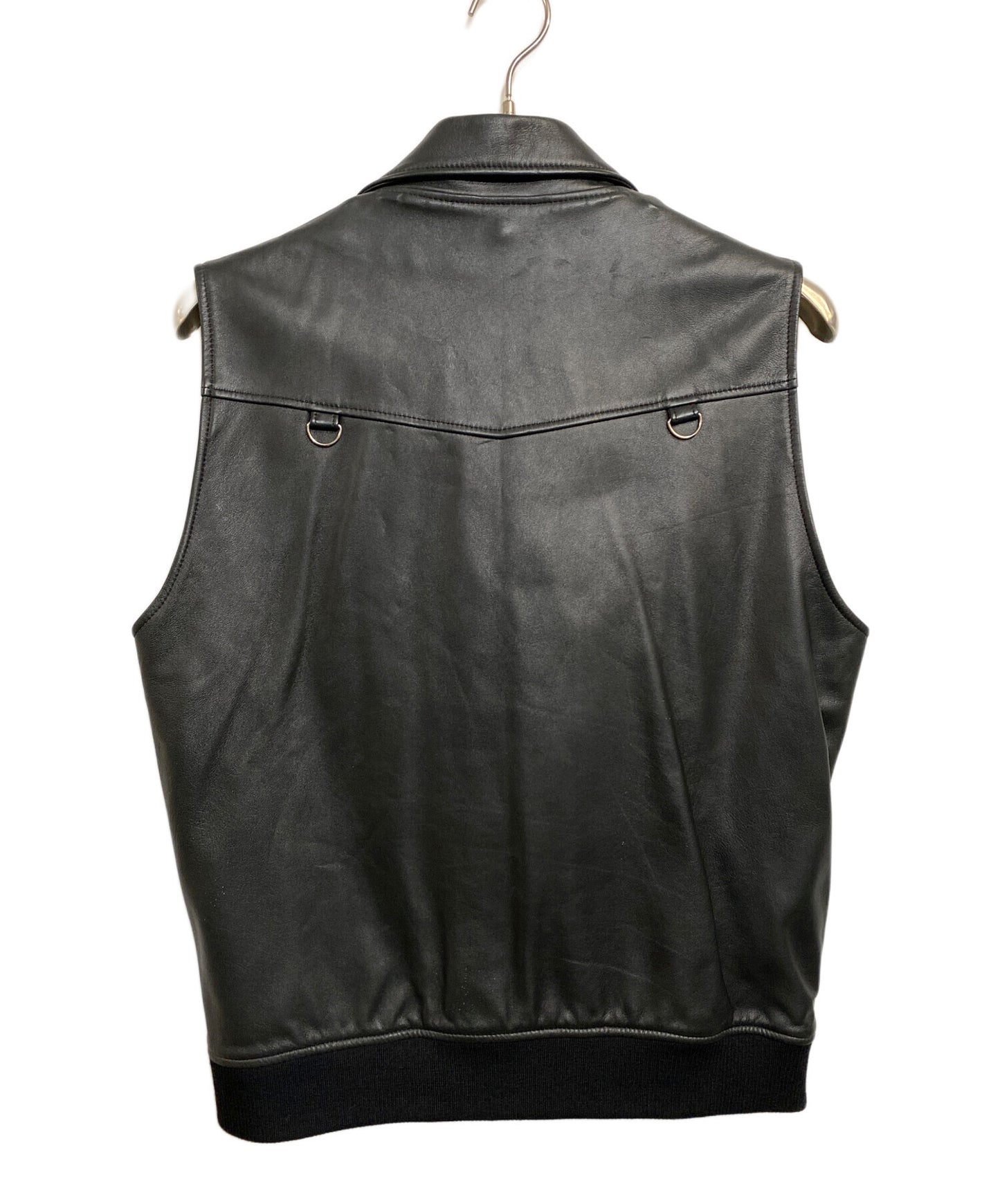 [Pre-owned] UNDERCOVER Riders Jacket + Leather Vest 7A221-B10