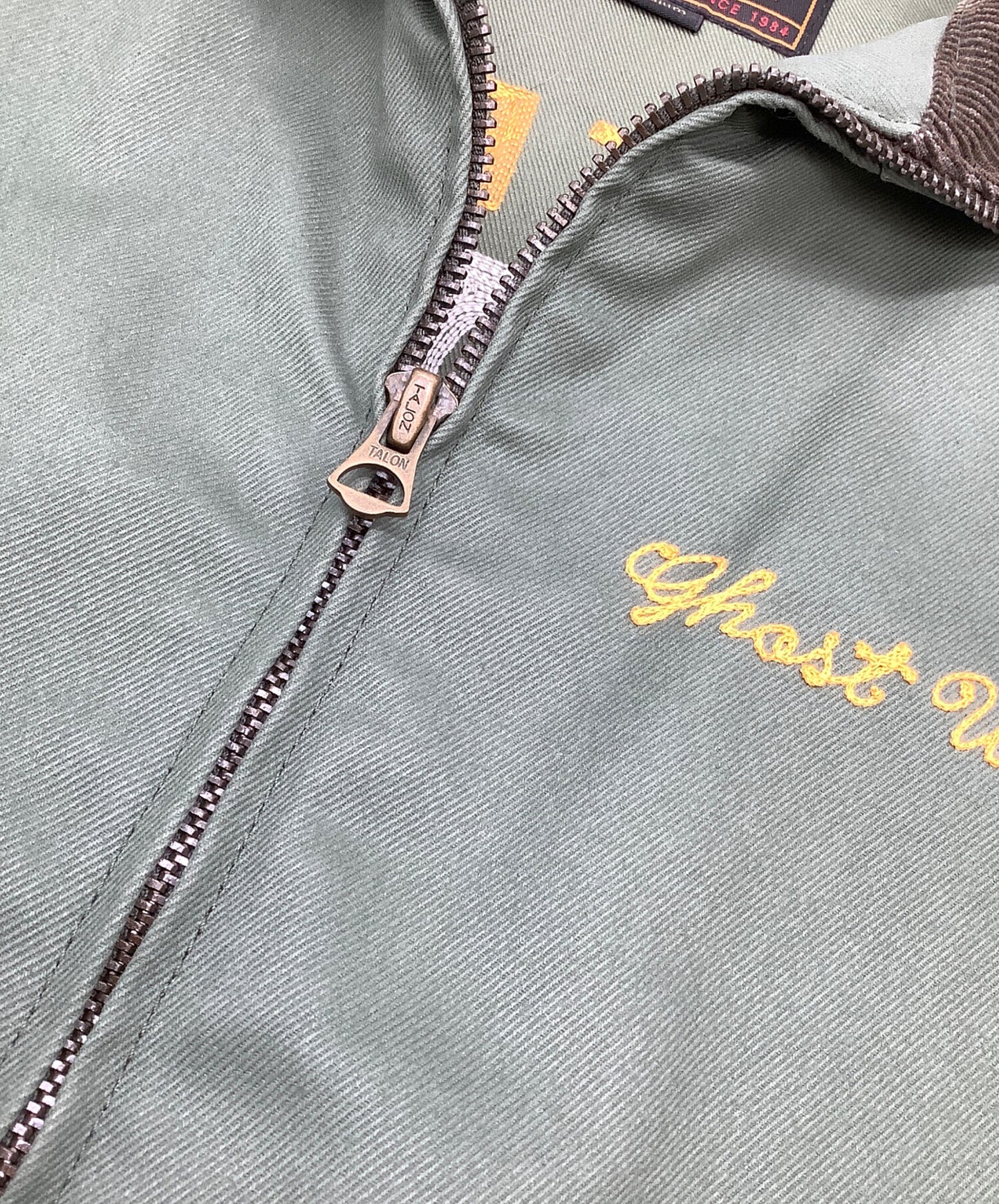 [Pre-owned] Hysteric Glamour GHOST WOLVES Embroidered Chino Round Collar Jacket 0233AB04