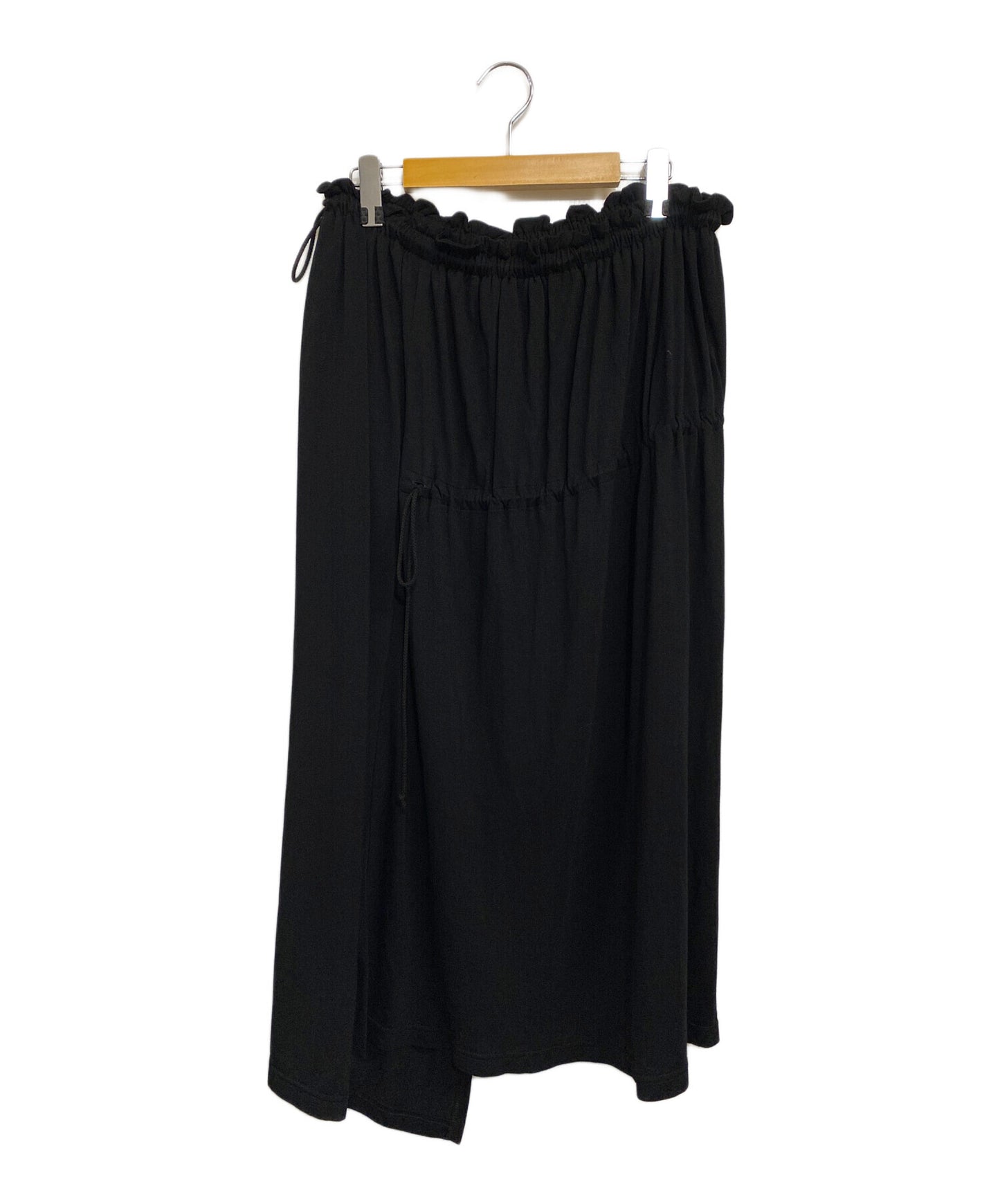 [Pre-owned] s'yte RAYON JERSEY STRINGS GATHERED SKIRT