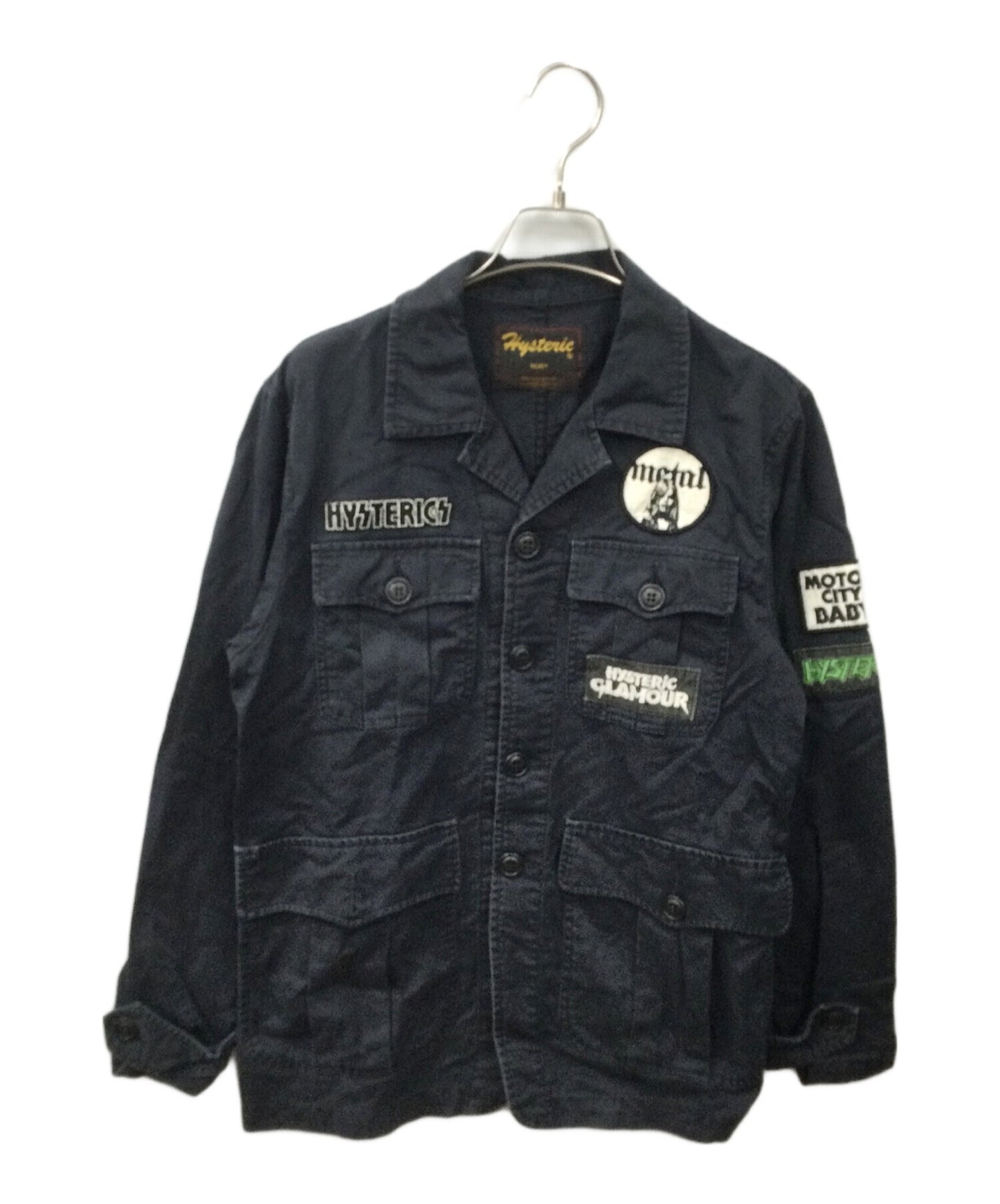 [Pre-owned] Hysteric Glamour military jacket with patches 2AB-4160