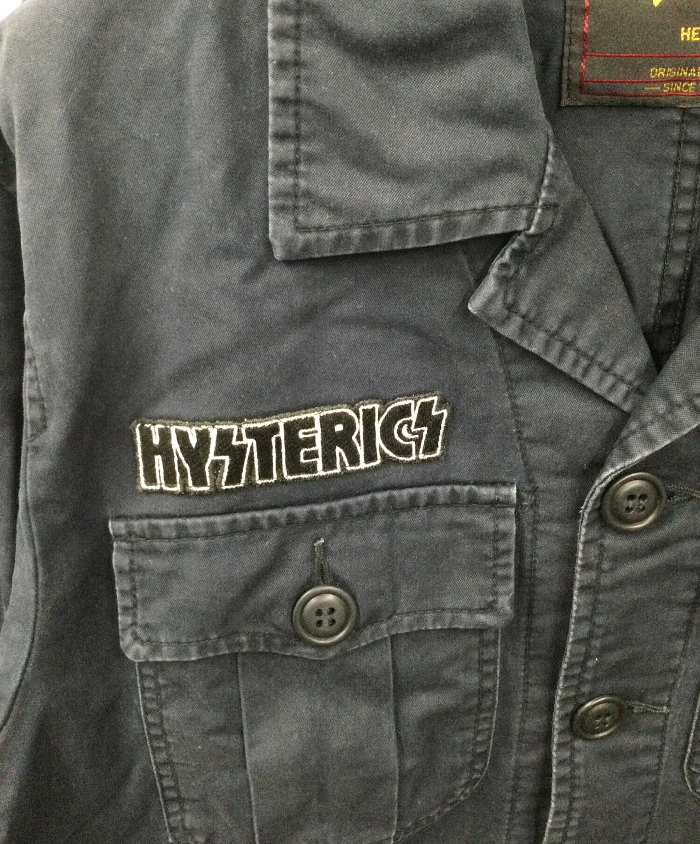 [Pre-owned] Hysteric Glamour military jacket with patches 2AB-4160