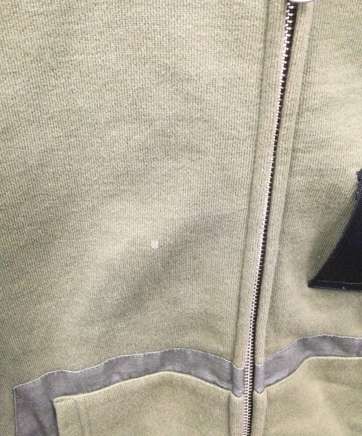 [Pre-owned] A BATHING APE military shark full zip hoodie 001zpe801009x