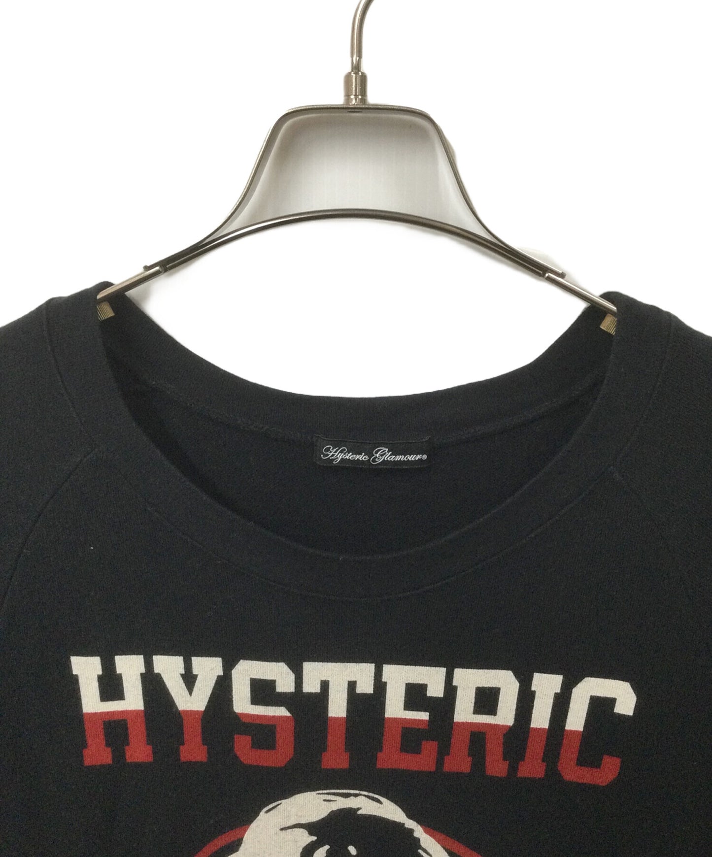 [Pre-owned] Hysteric Glamour Logo Sweat Dress Black
