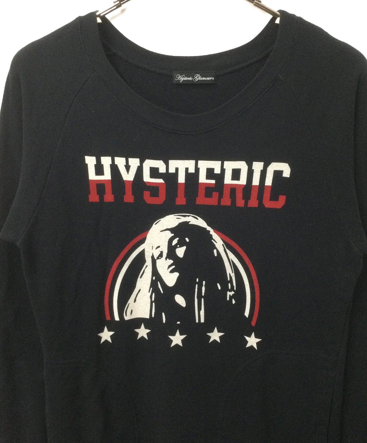 [Pre-owned] Hysteric Glamour Logo Sweat Dress Black