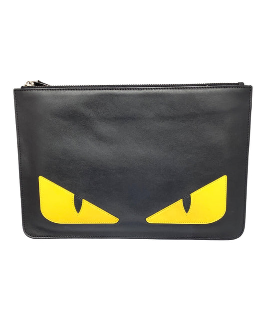 [Pre-owned] FENDI Bug's Eye Clutch Bag 7n0078-073-1793355