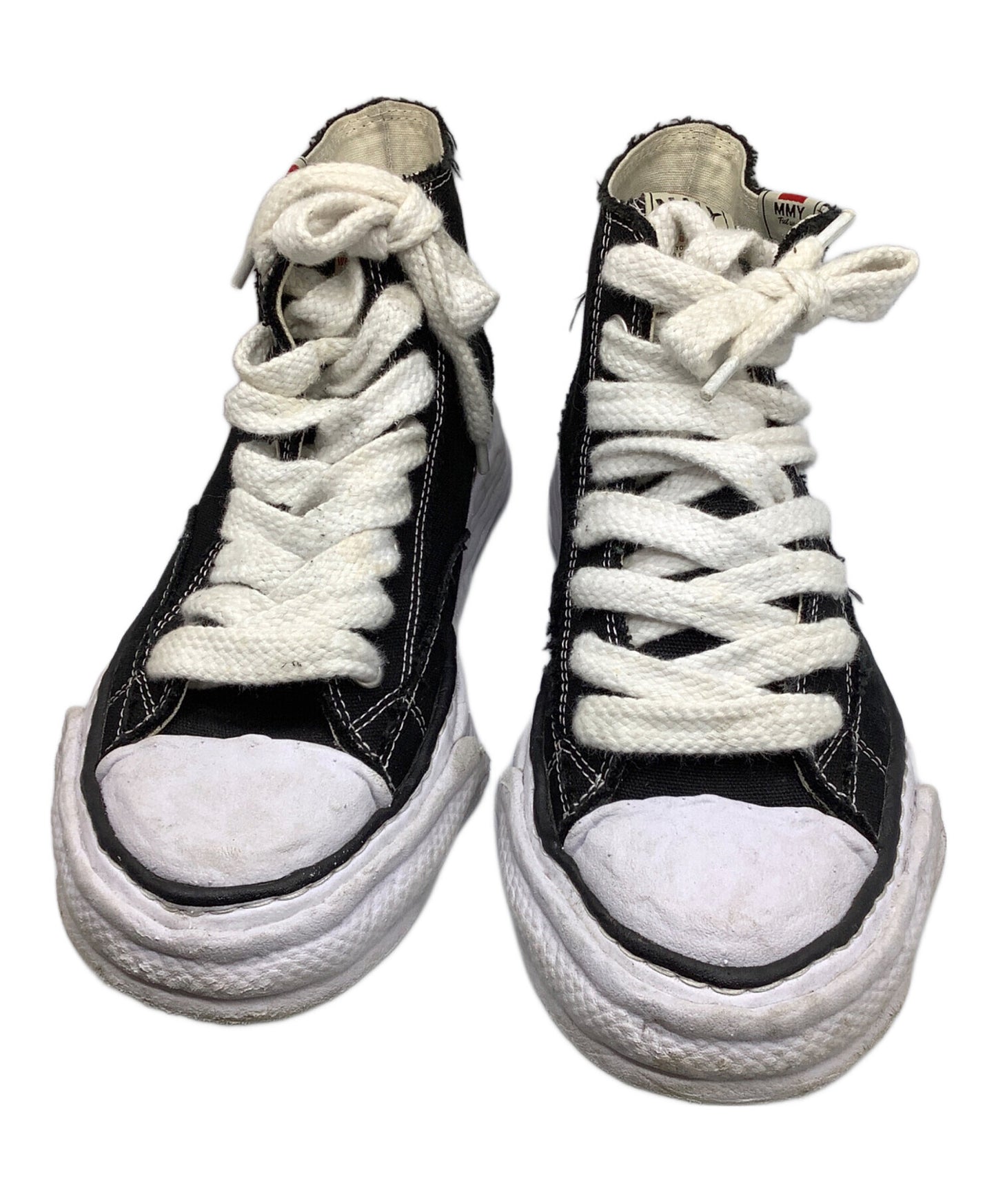 [Pre-owned] Maison MIHARA YASUHIRO "PETERSON23" OG Sole Canvas High-top Sneaker A11FW701