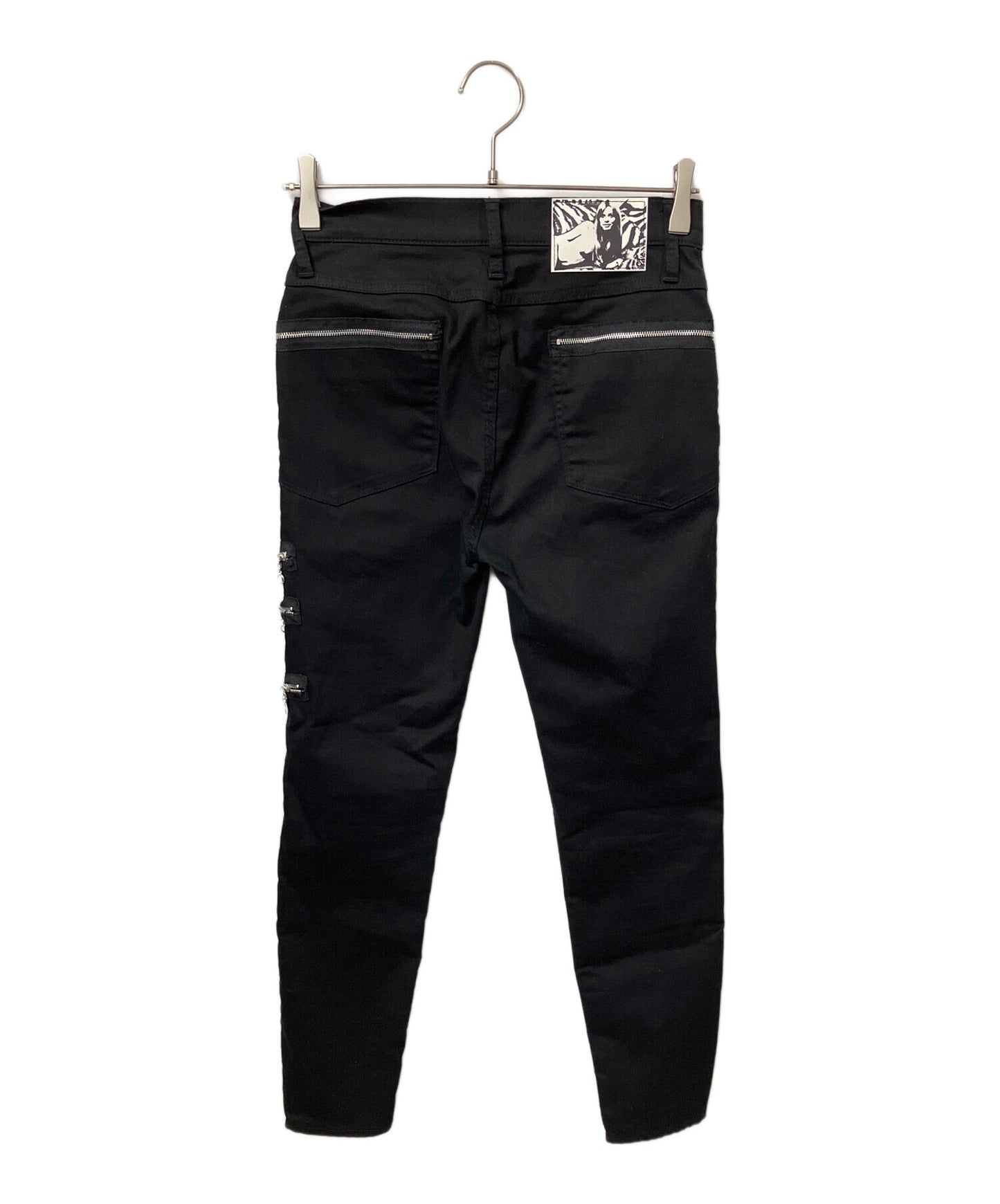 [Pre-owned] Hysteric Glamour zip skinny pants 05181AP04