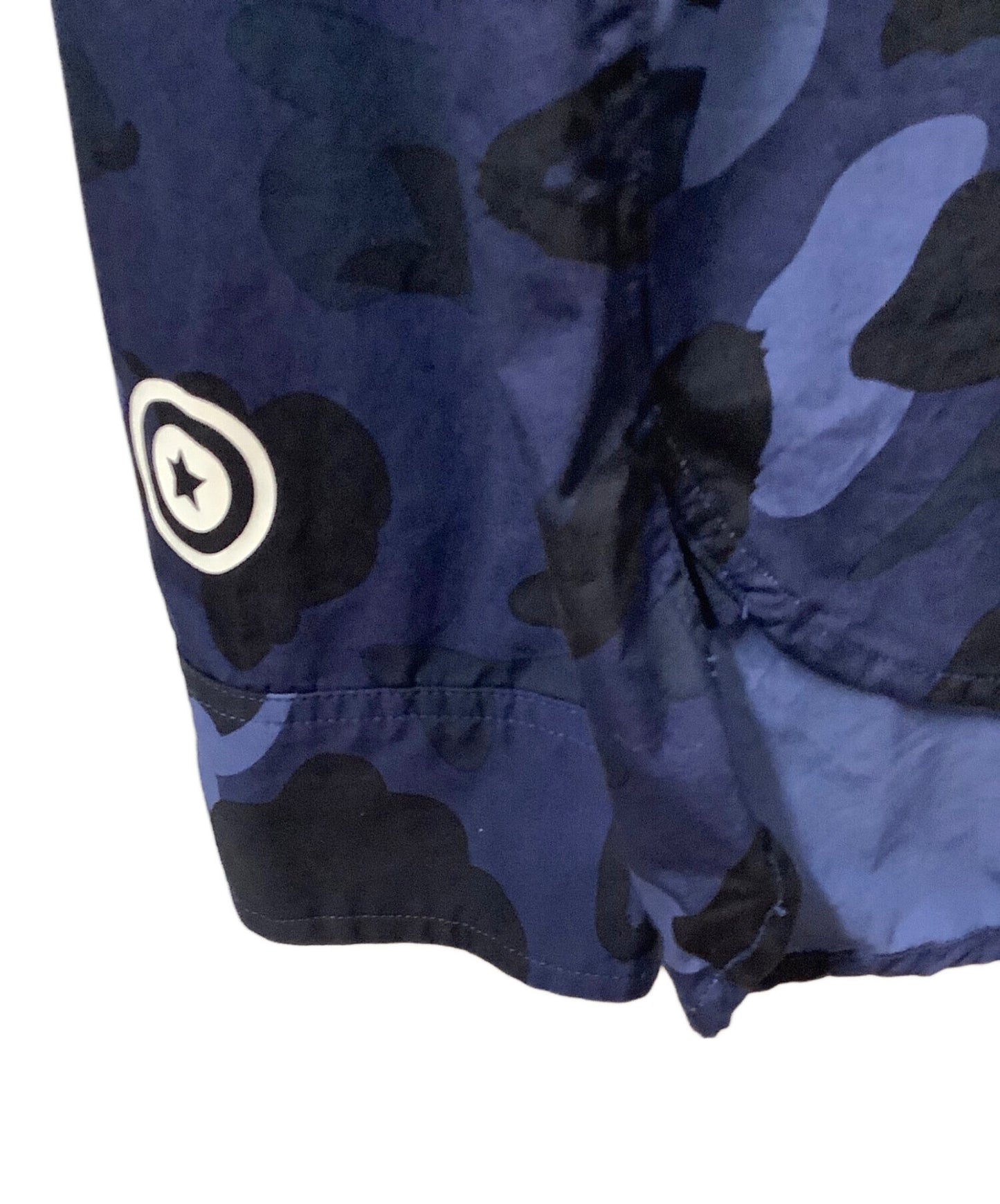 [Pre-owned] A BATHING APE Camo hooded shirt jacket. 001SHH801008M