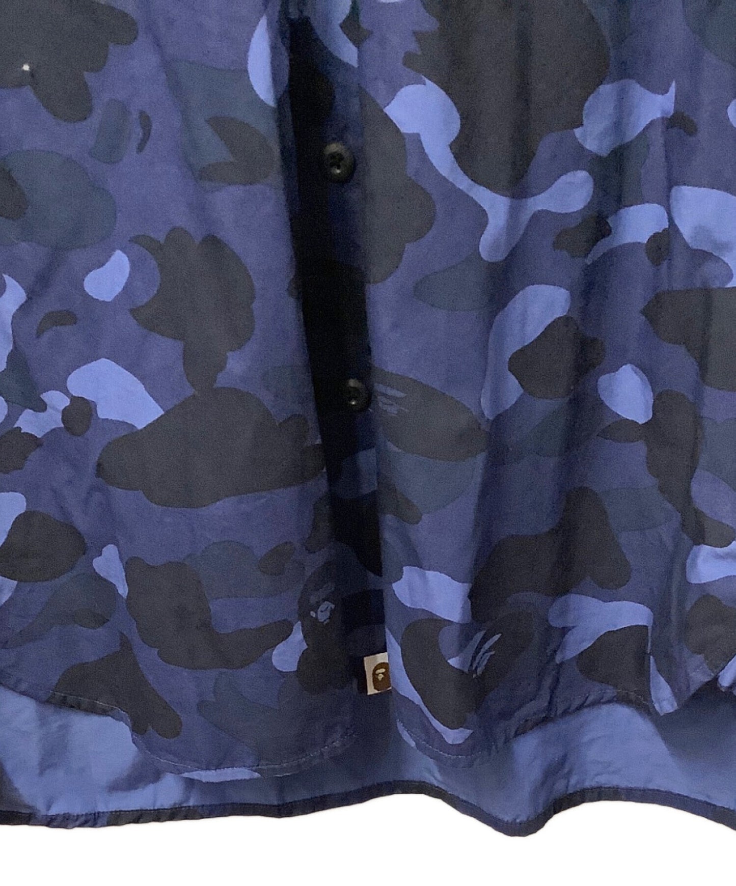 [Pre-owned] A BATHING APE Camo hooded shirt jacket. 001SHH801008M