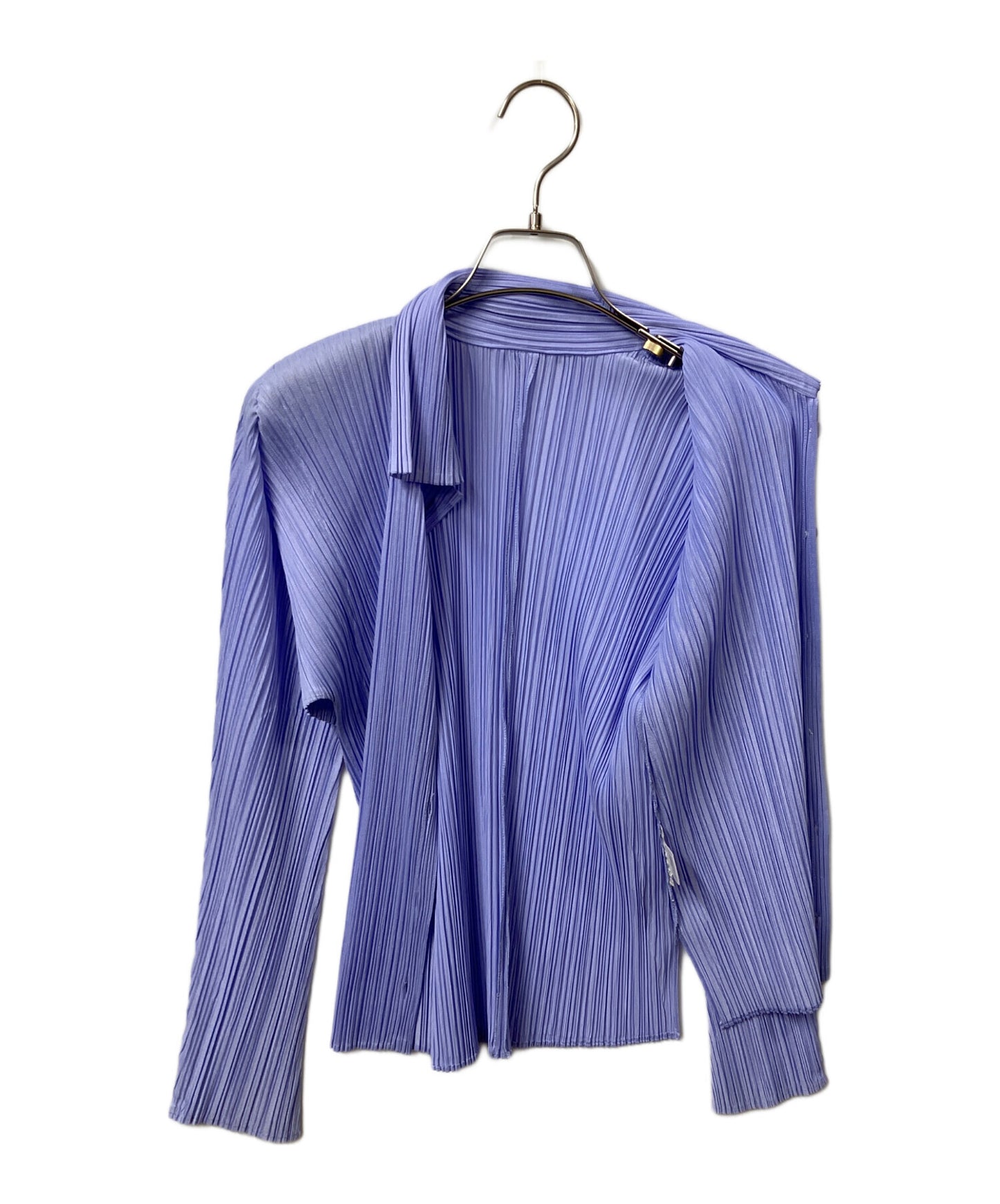[Pre-owned] PLEATS PLEASE Long Sleeve Shirt Sky Blue