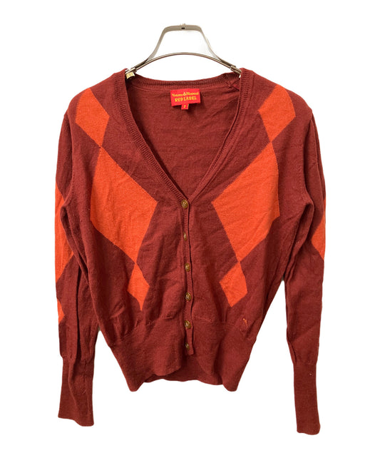 [Pre-owned] Vivienne Westwood RED LABEL Light Cardigan Red