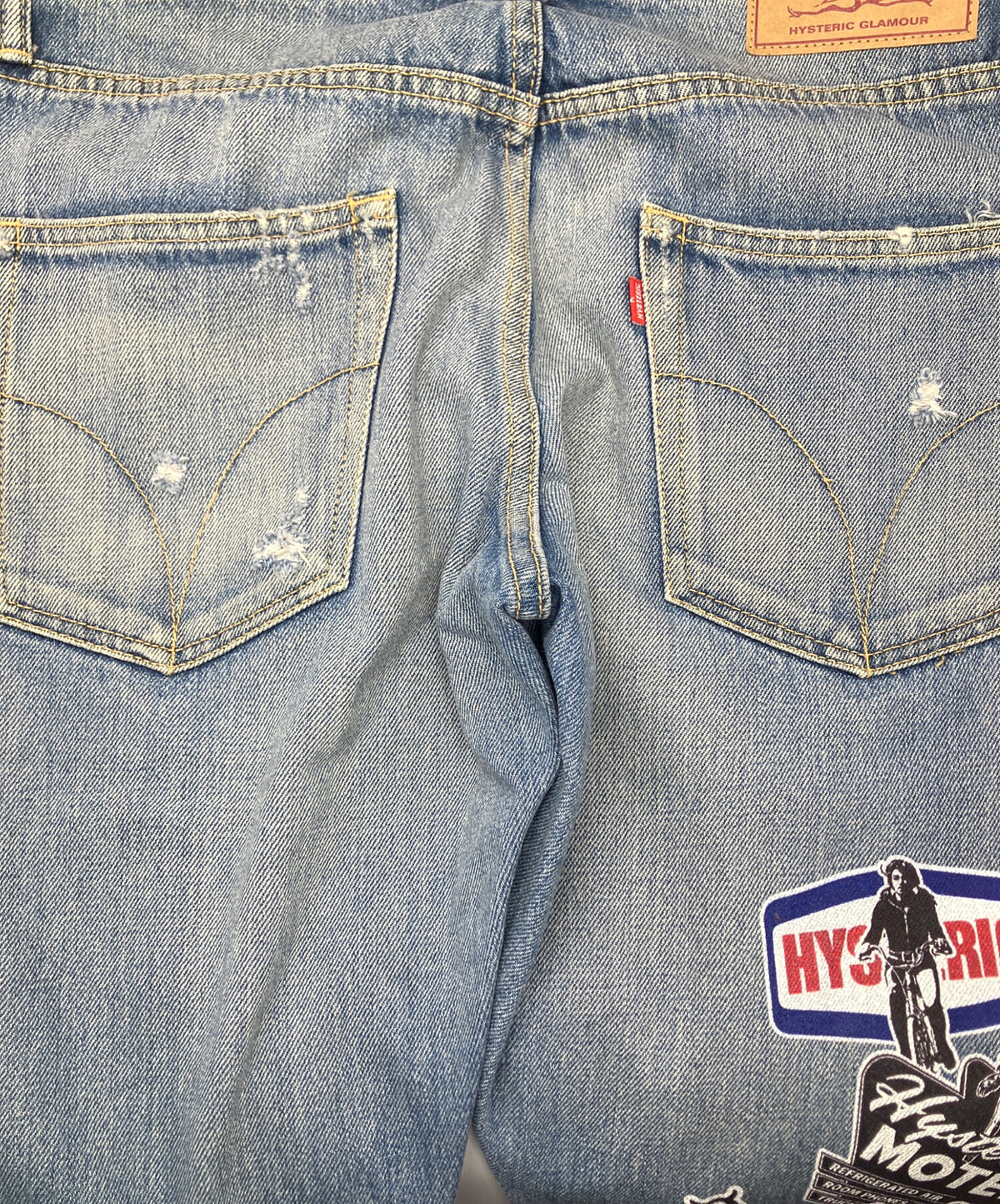 [Pre-owned] Hysteric Glamour Denim Pants 02223AP17