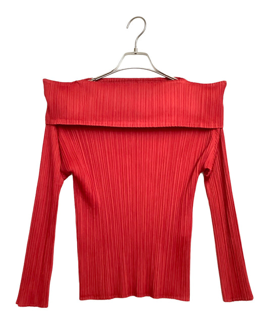 [Pre-owned] PLEATS PLEASE High Neck Pleated Cut and Sewn PP33-JK224