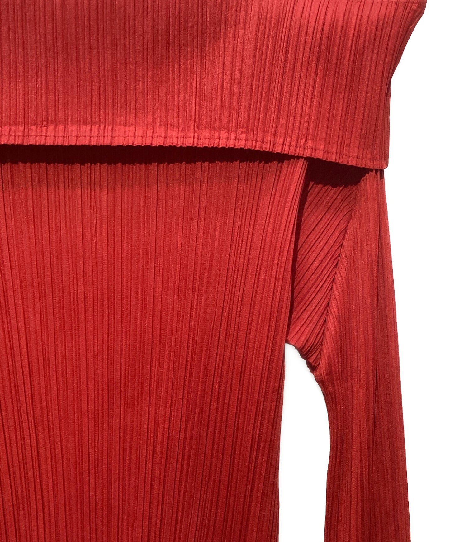 [Pre-owned] PLEATS PLEASE High Neck Pleated Cut and Sewn PP33-JK224