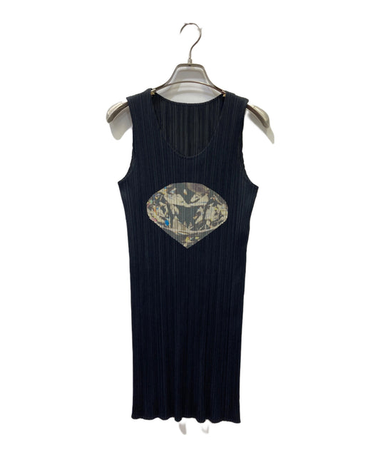 [Pre-owned] PLEATS PLEASE Sleeveless pleated cut and sewn PP74-JH919