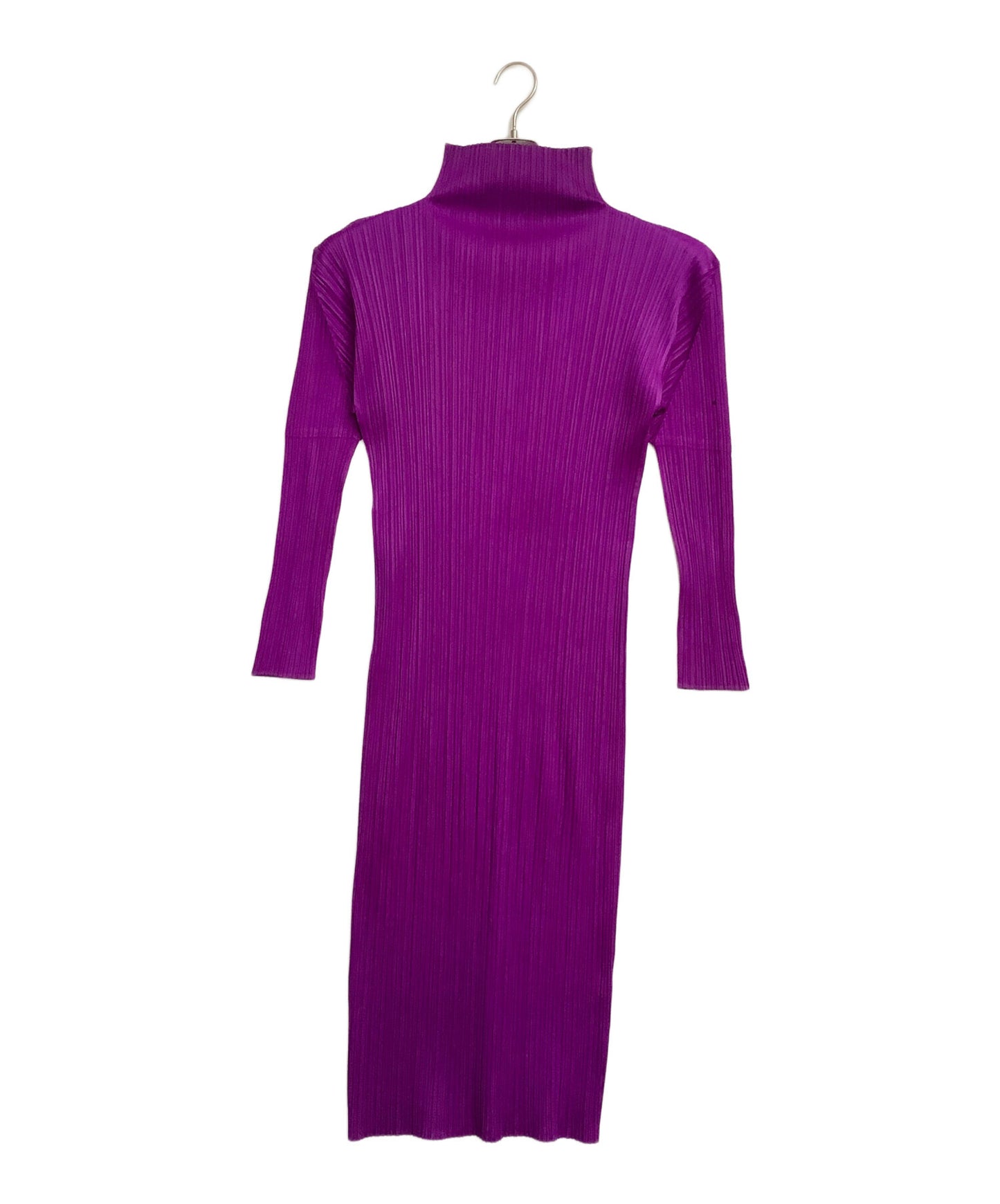 [Pre-owned] PLEATS PLEASE Long Sleeve Pleated Dress PP93-JH048