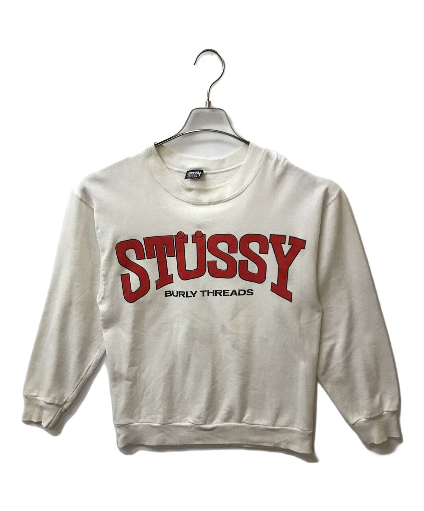 [Pre-owned] stussy 80s early tag OLD stussy crew neck sweatshirt