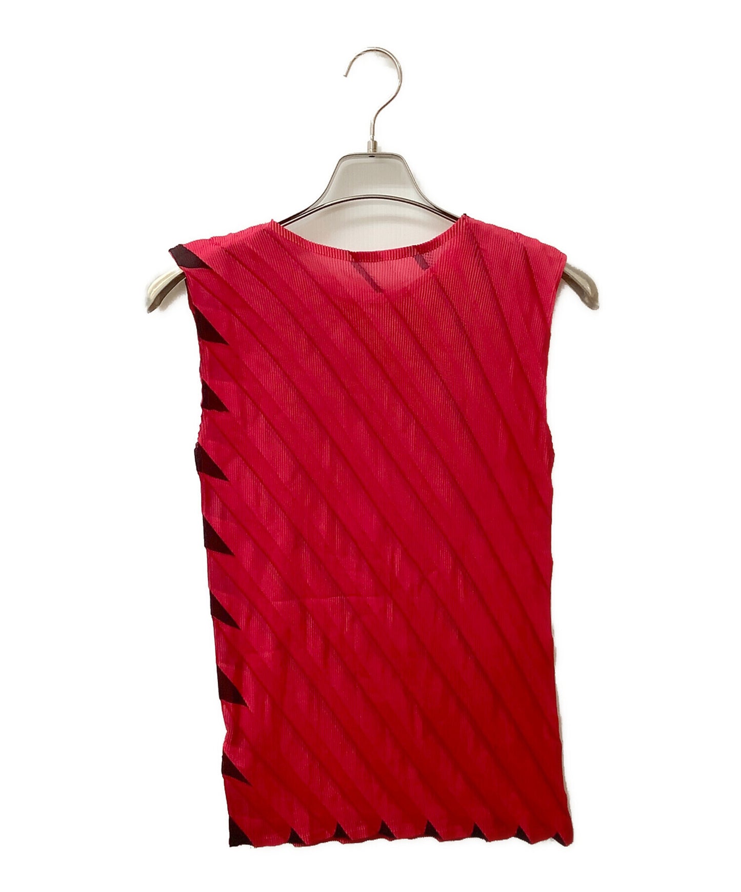 [Pre-owned] me ISSEY MIYAKE Stripe Pattern Sleeveless Cut and Sewn MI53FK151