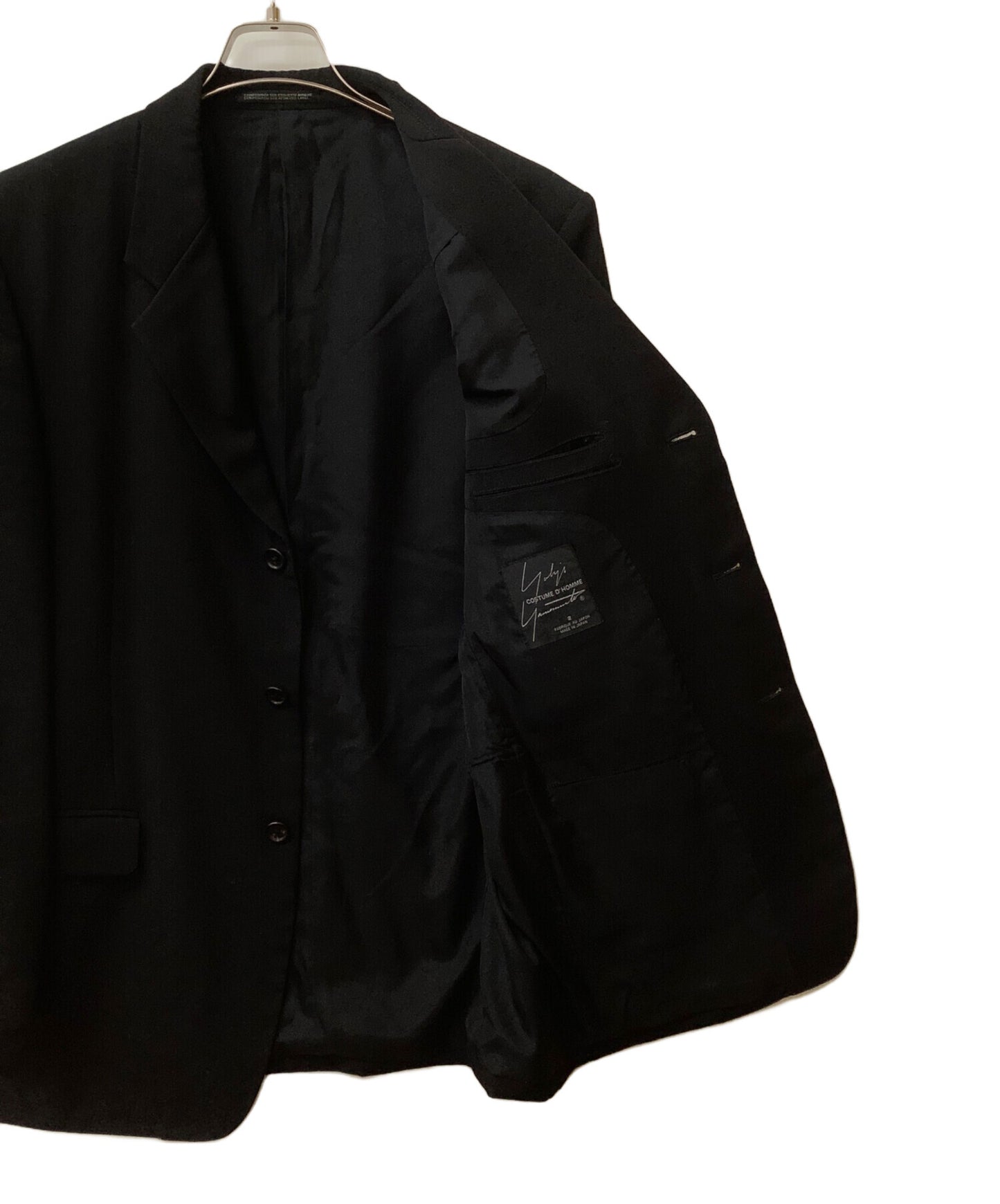 [Pre-owned] Yohji Yamamoto COSTUME D'HOMME 3B Wool Tailored Jacket HV-J80-150