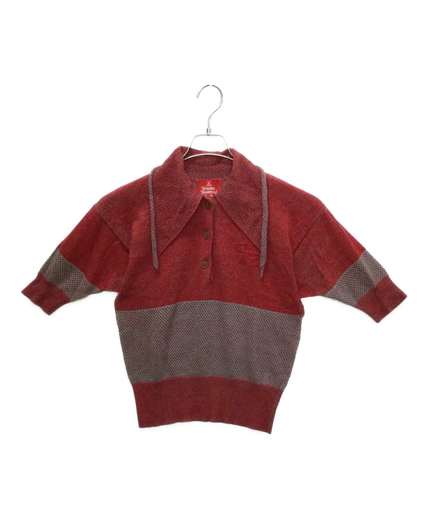 [Pre-owned] Vivienne Westwood RED LABEL 17-12-131008 Knit polo shirt 17-12-131008