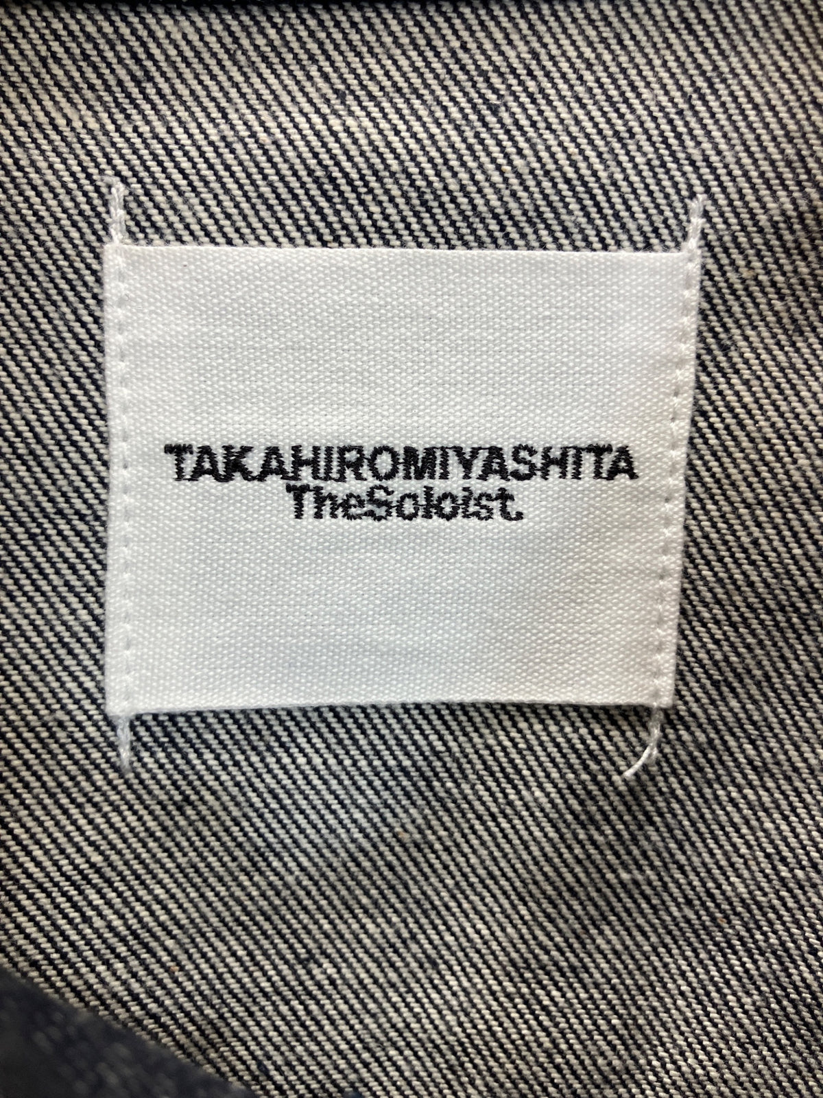 [Pre-owned] TAKAHIROMIYASHITA TheSoloIst. 0017aSS25 Trucker jacket 0017aSS25