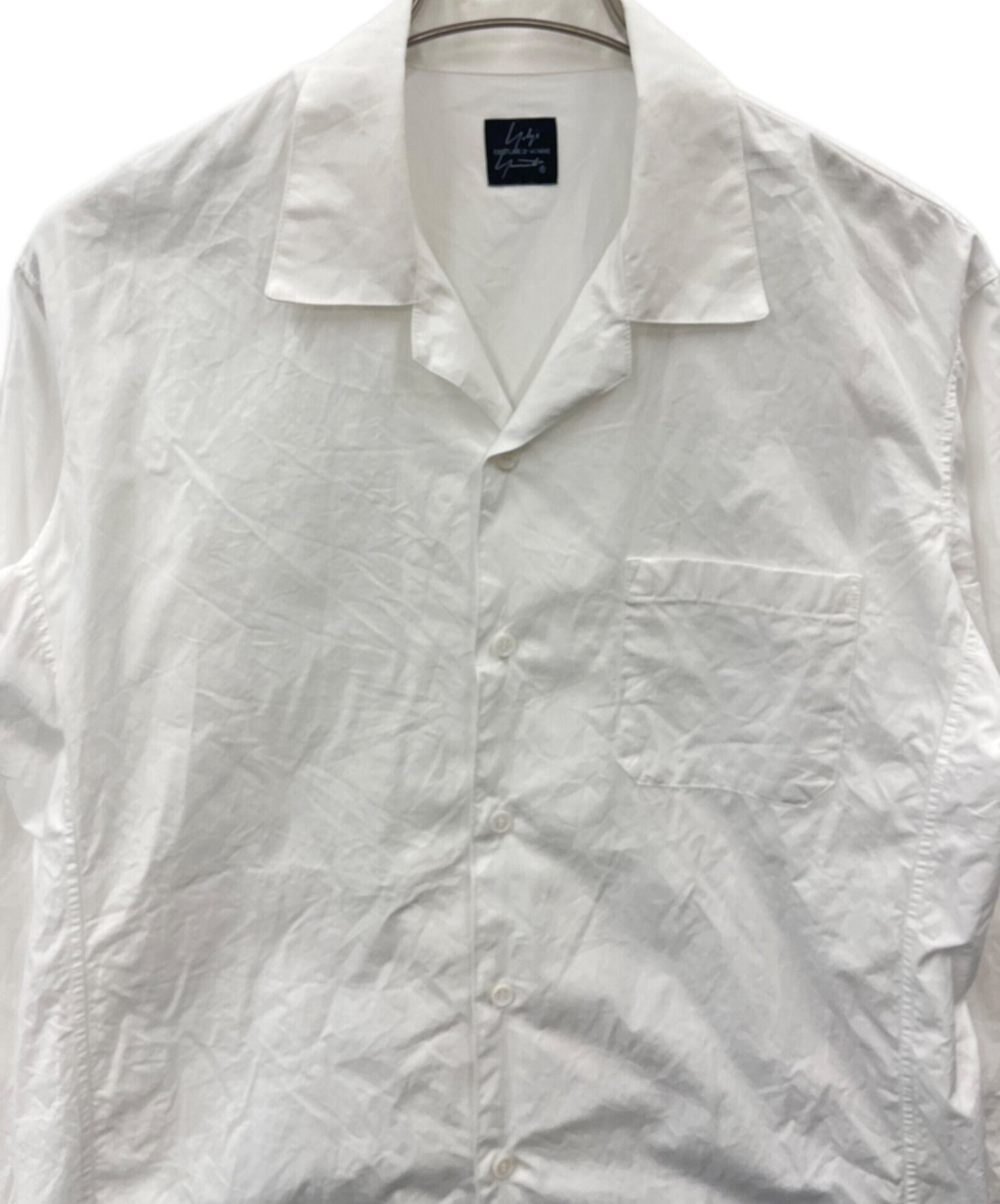 [Pre-owned] YOHJI YAMAMOTO open-collared shirt HX-B89-051