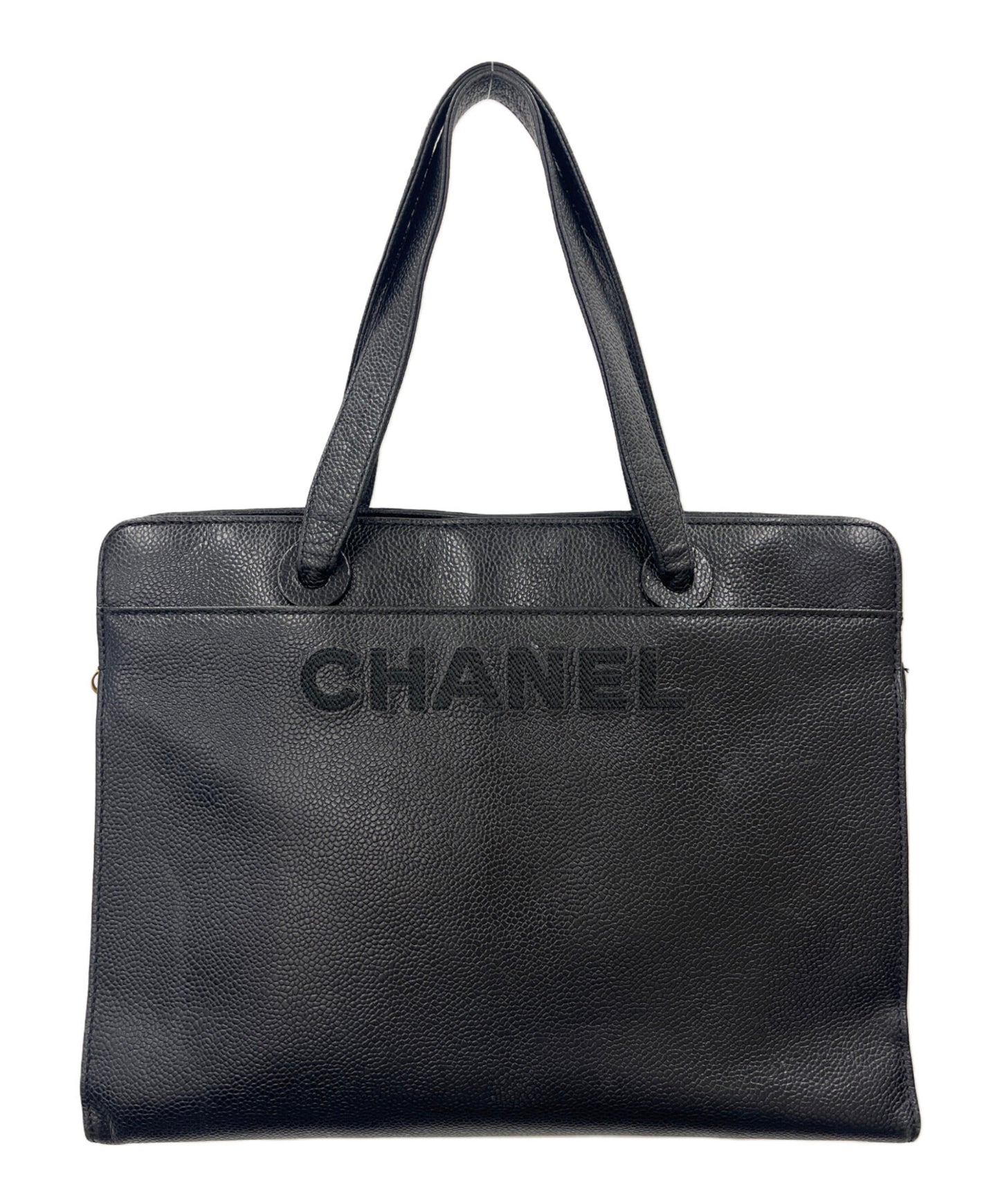 [Pre-owned] CHANEL Logo Tote Bag