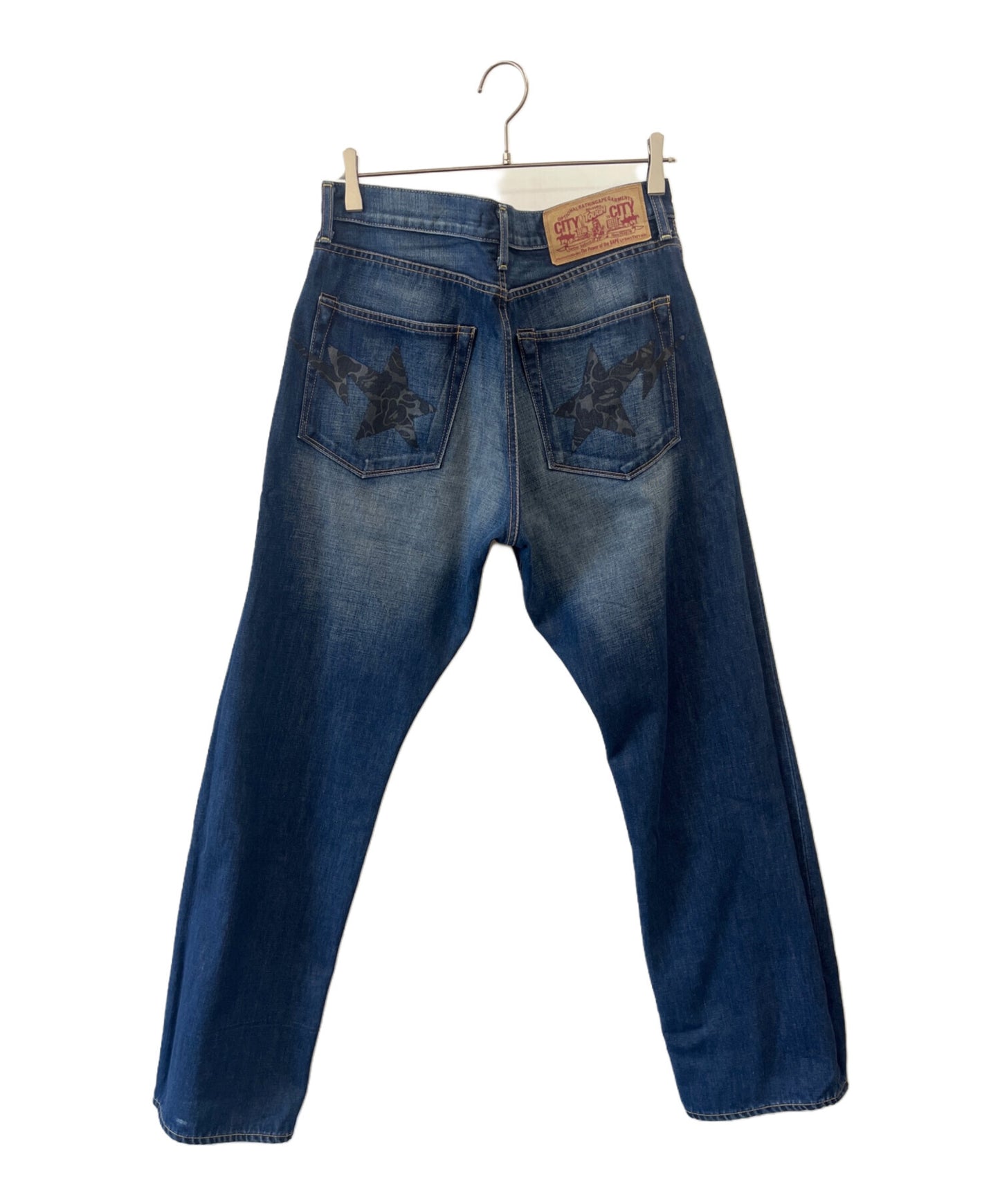 [Pre-owned] A BATHING APE denim pants