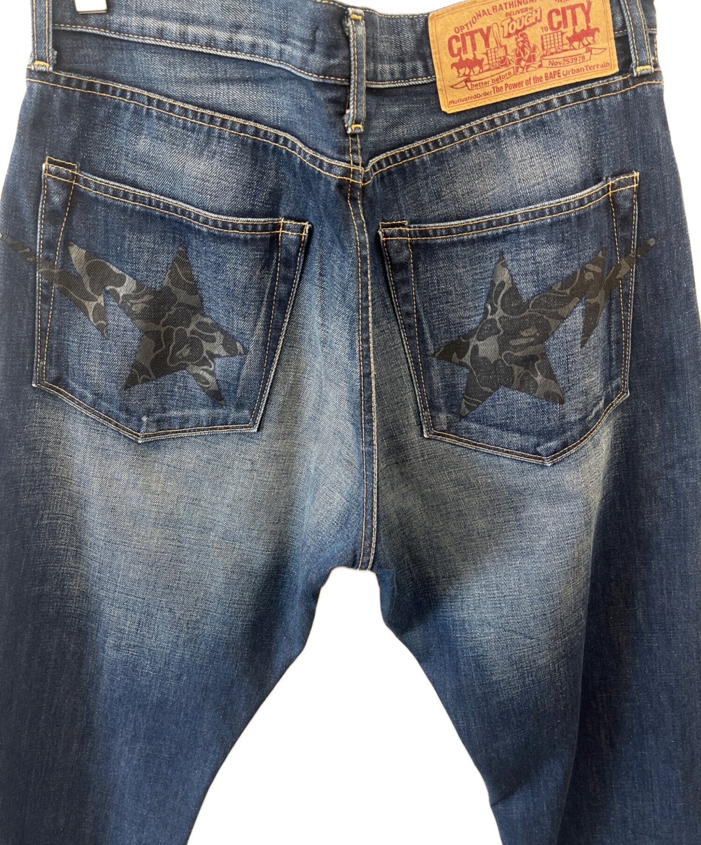 [Pre-owned] A BATHING APE denim pants