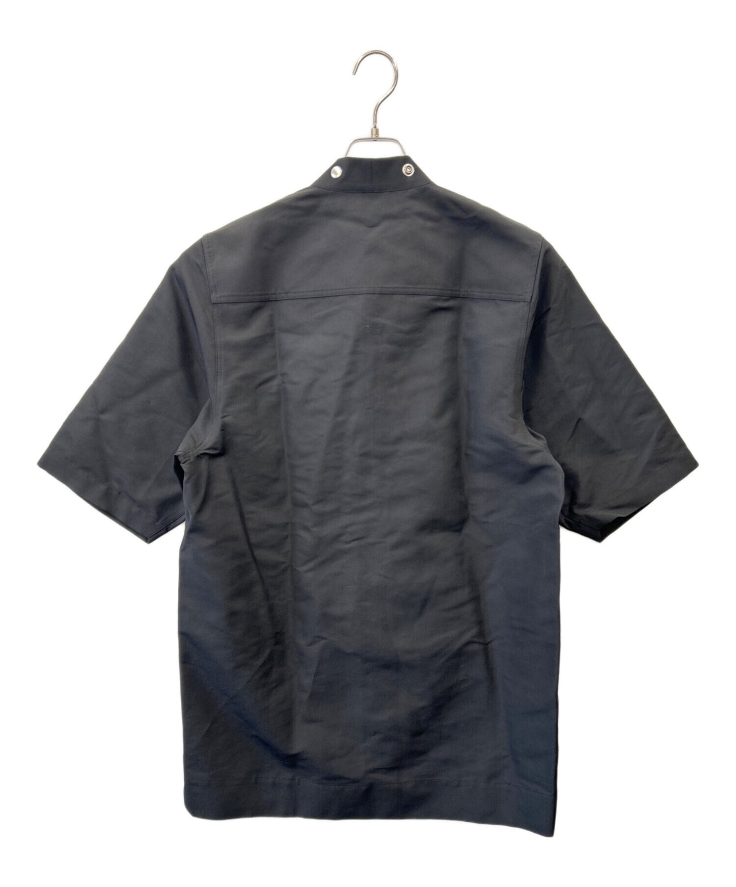 [Pre-owned] RICK OWENS Snap Button Short Sleeve Shirt RU21S6294-TS