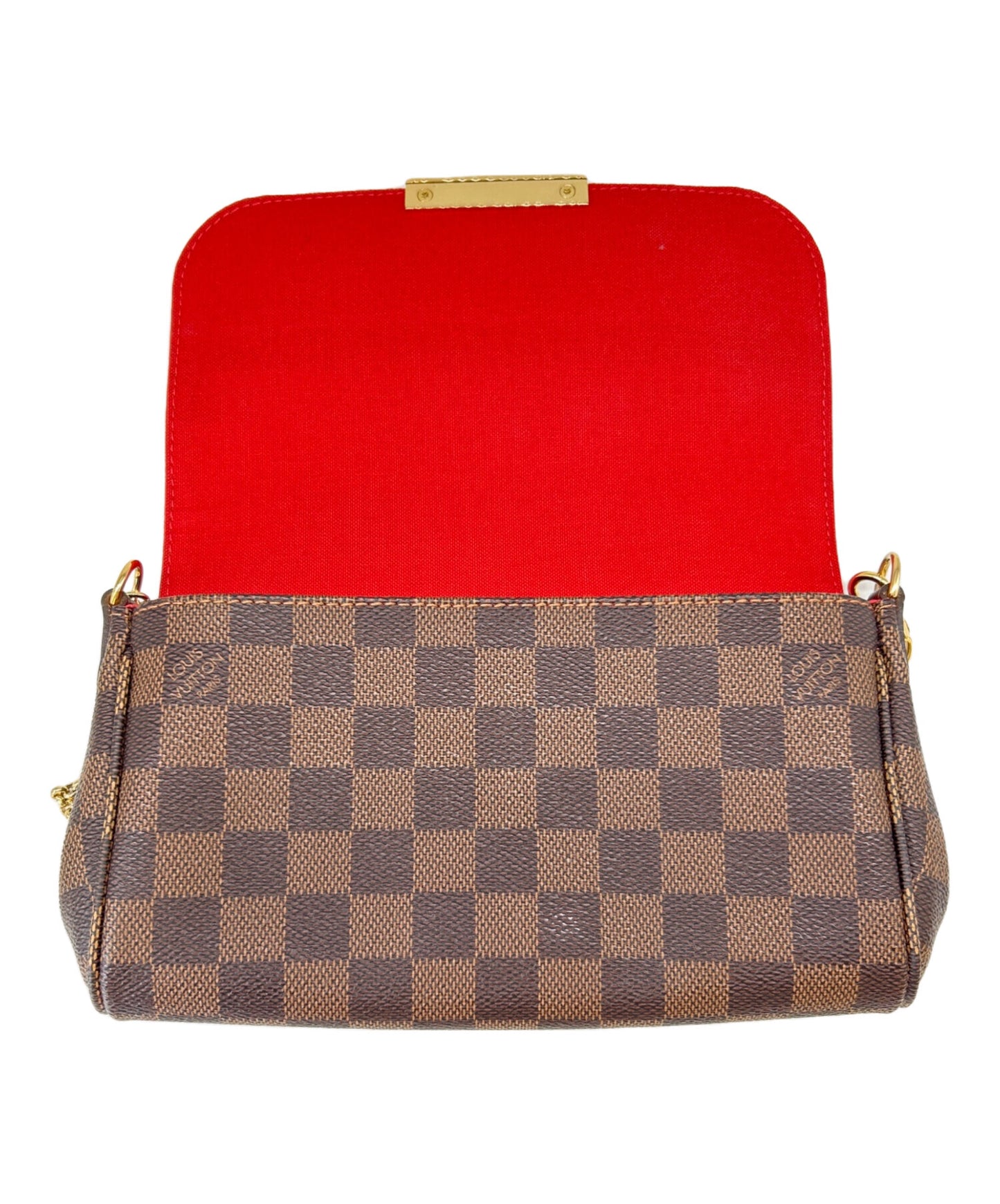 [Pre-owned] LOUIS VUITTON LOUIS VUITTON Damier Favolite PM shoulder pouch N41276