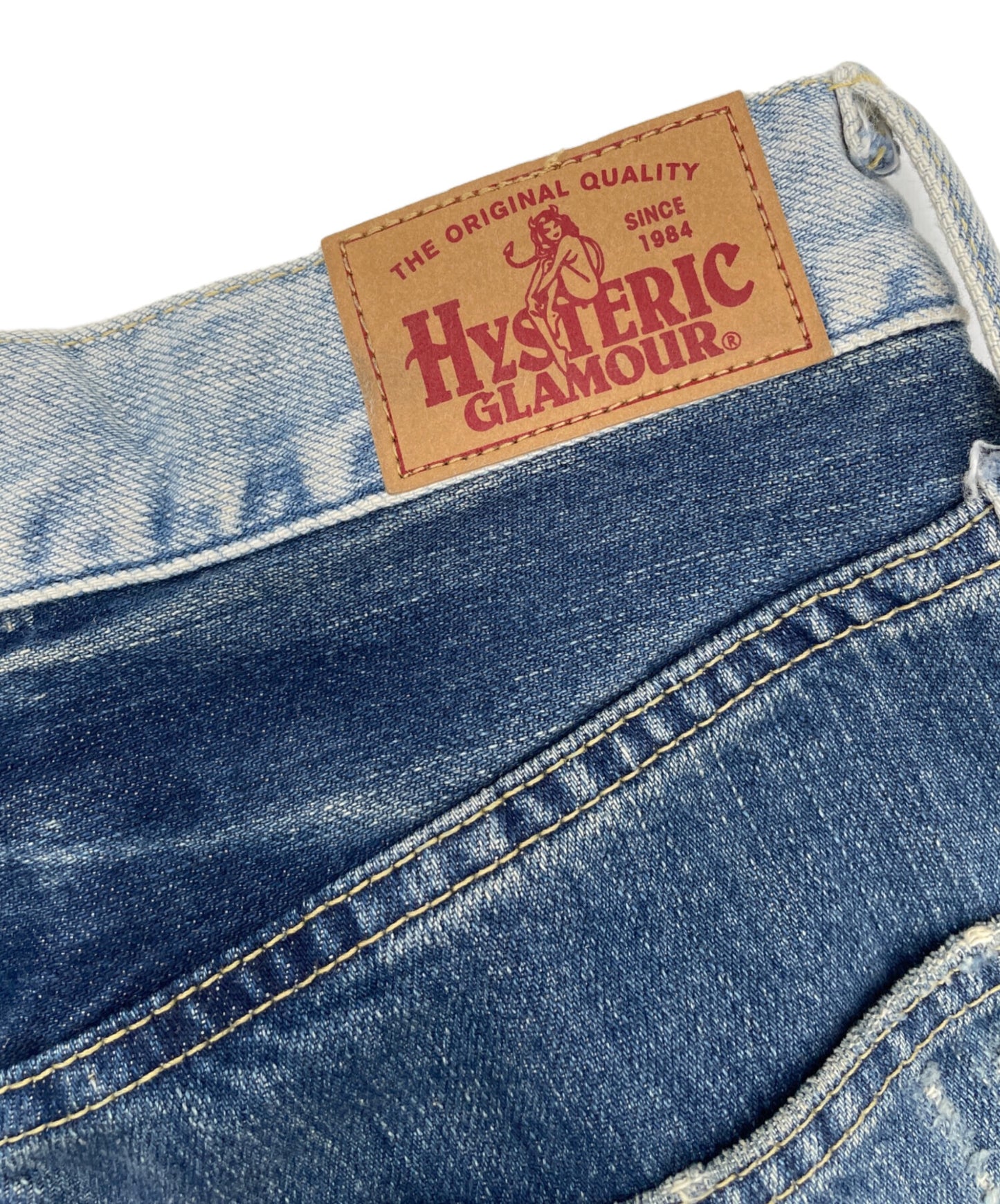[Pre-owned] Hysteric Glamour denim pants 02172AP08